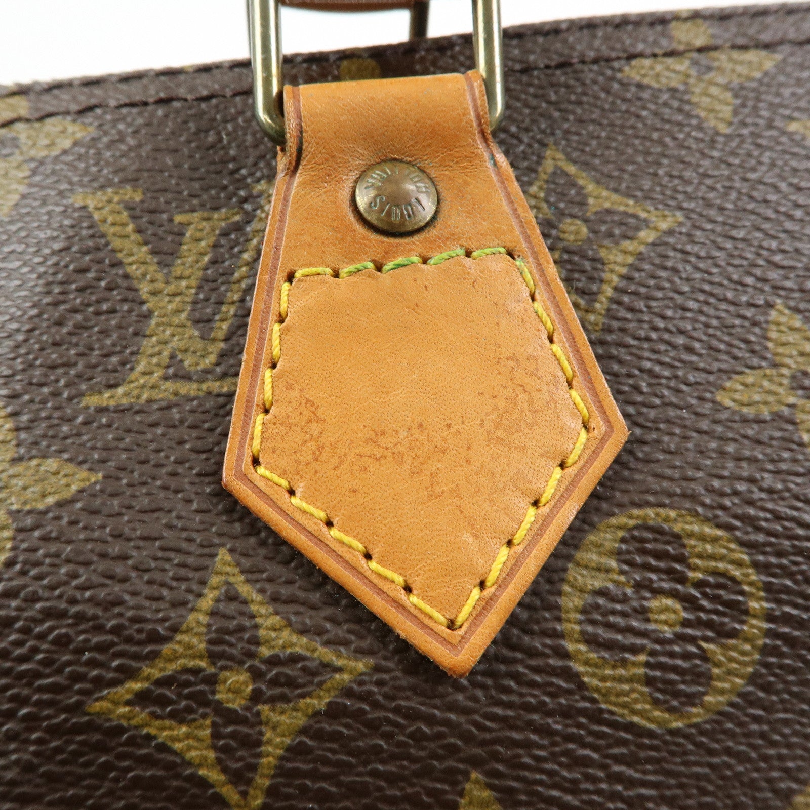 Louis Vuitton Monogram Speedy 40 Hand Bag Boston Bag Brown M41522