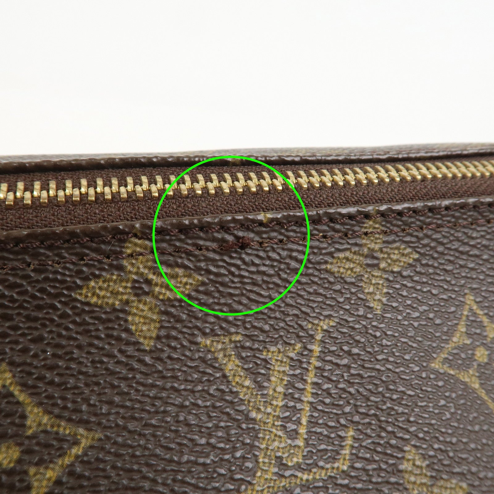 Louis Vuitton Monogram Papillon 30 Hand Bag Brown M51385