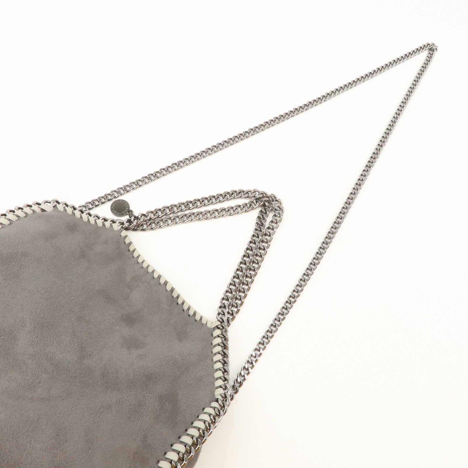 STELLA MCCARTNEY Polyester Falabella 2Way Bag Gray 371223