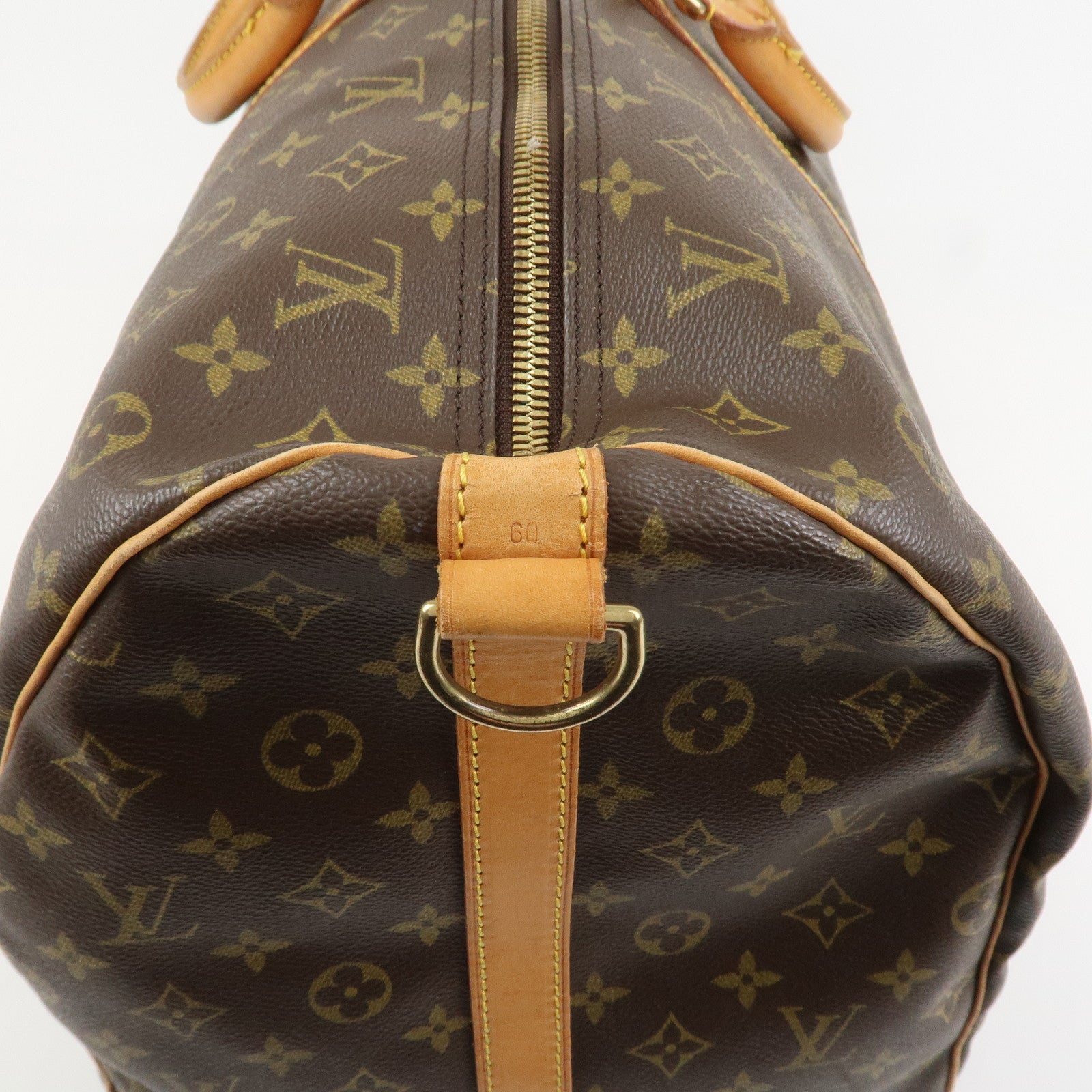 Louis Vuitton Monogram Keep All Bandouliere 60 Boston Bag M41412