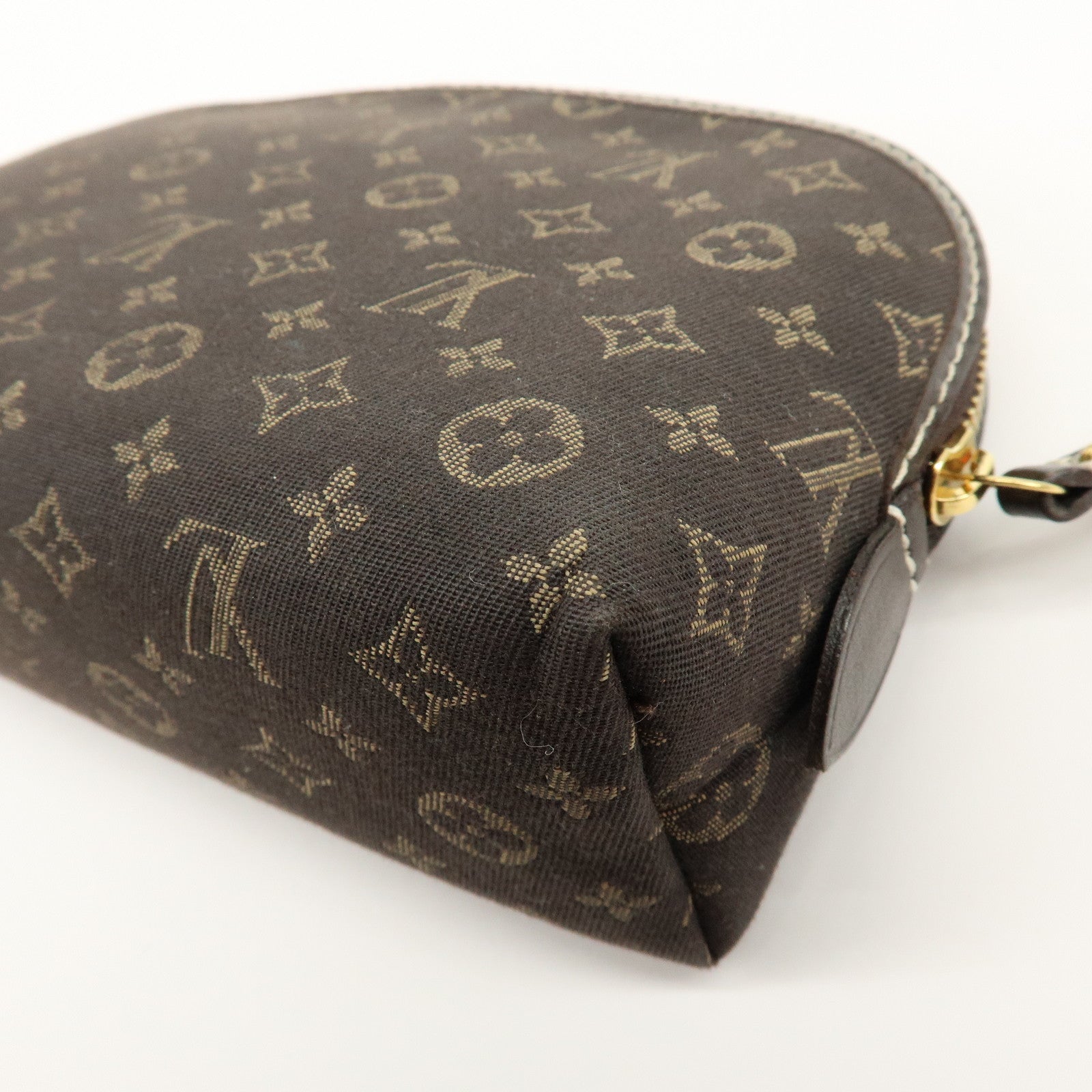 Louis Vuitton Monogram Idylle Pochette Cosmetic Pouch Fusain M40375