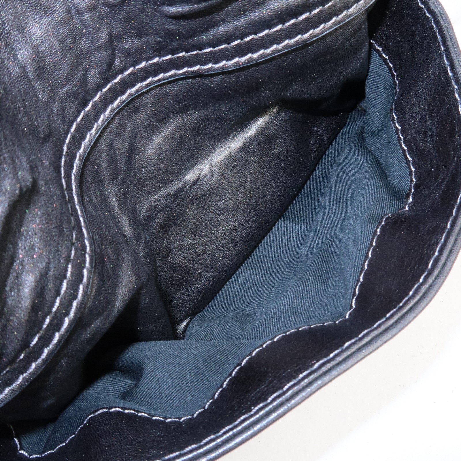 Chloe Paddington Leather Hand Bag Shoulder Bag Black