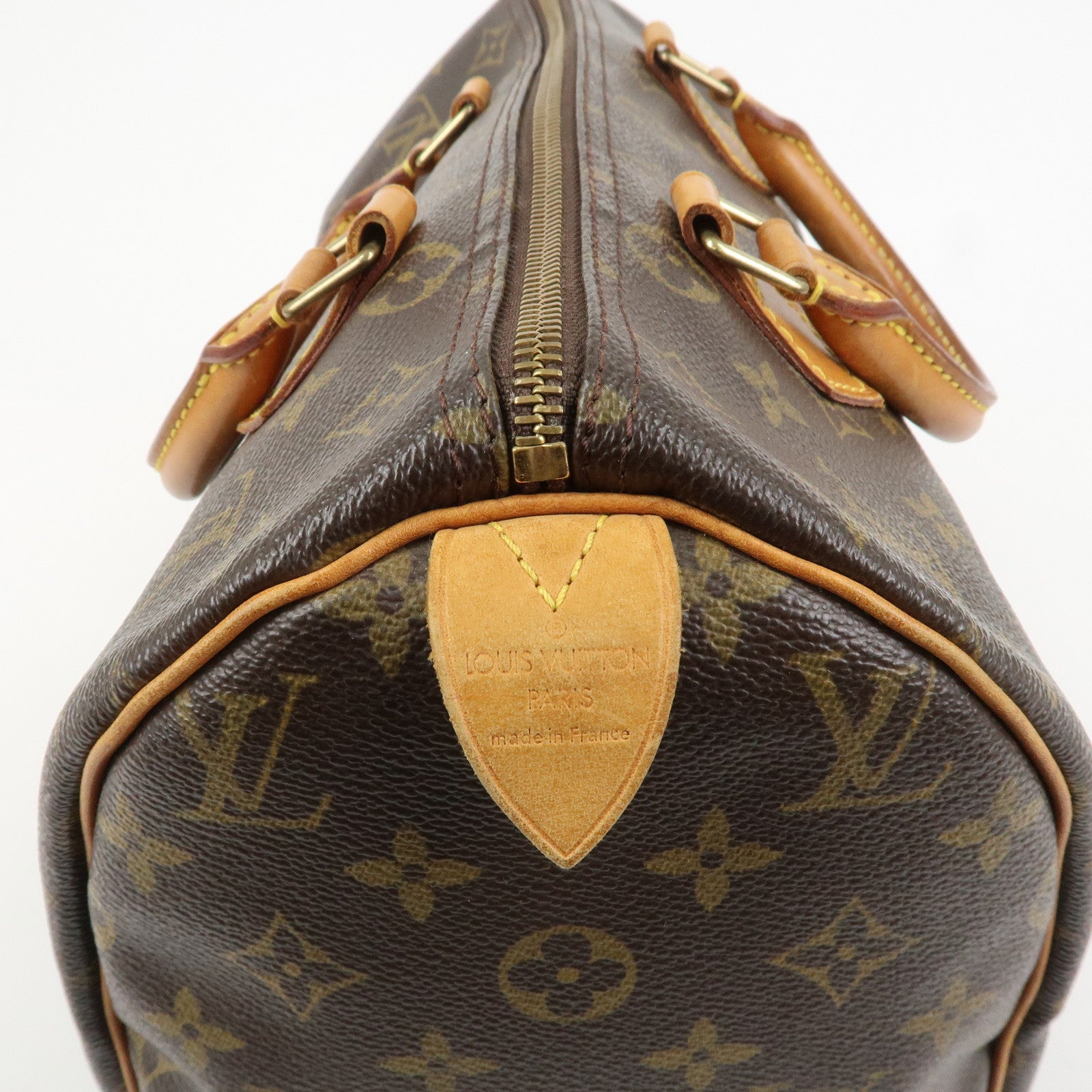 Louis Vuitton Monogram Speedy 30 Boston Bag Hand Bag Brown M41526