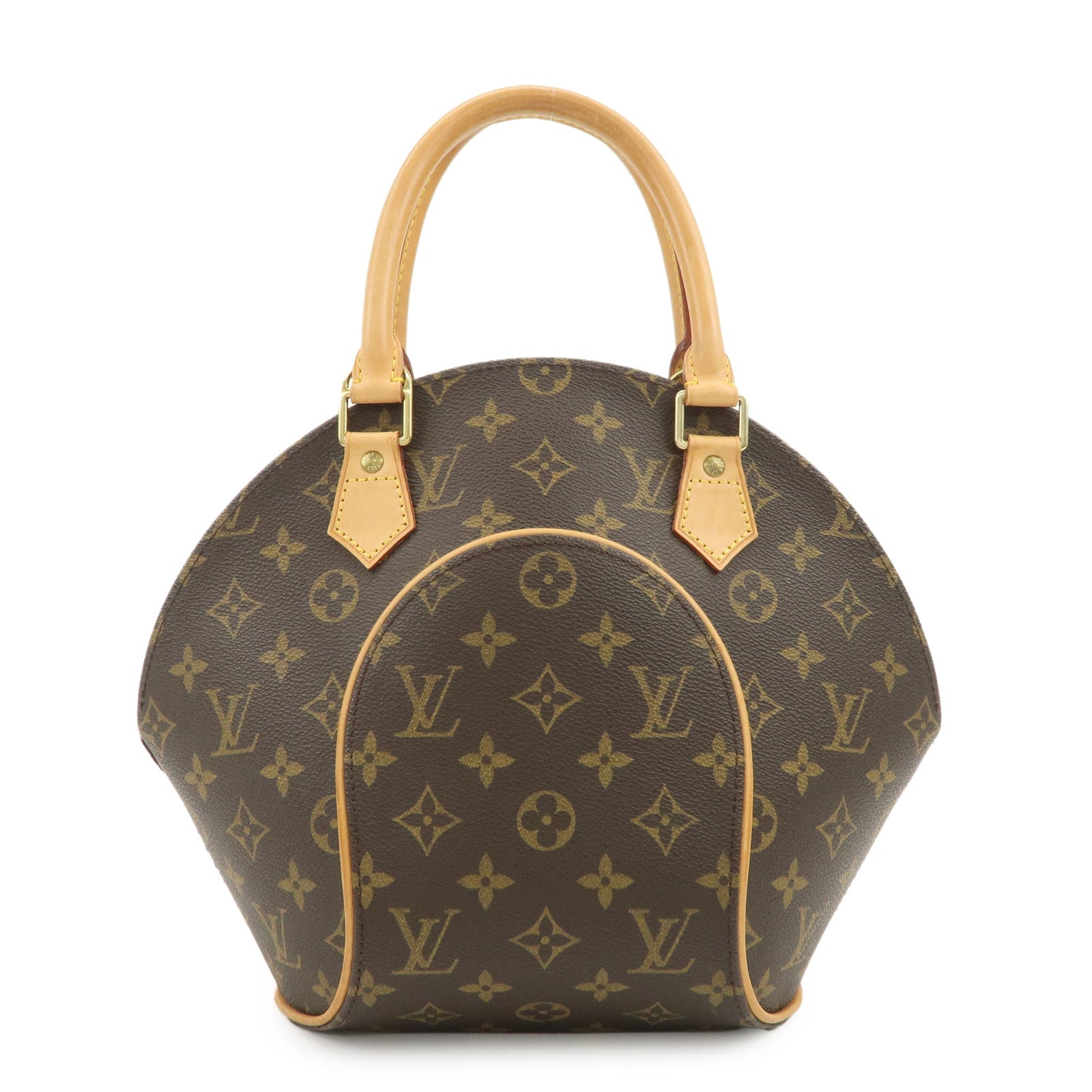 Louis Vuitton Monogram Canvas Ellipse PM Hand Bag Brown M51127