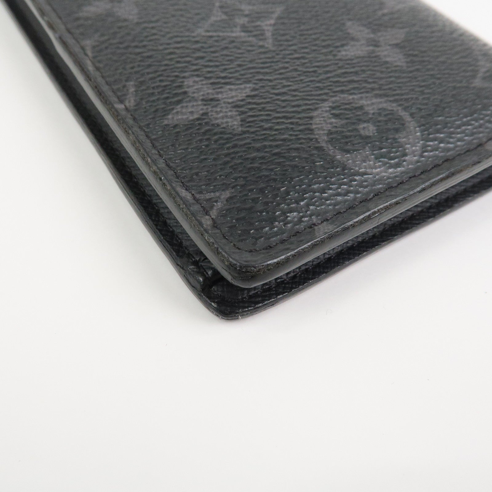 Louis Vuitton Monogram Eclips Portefeuille Brazza Wallet M61697