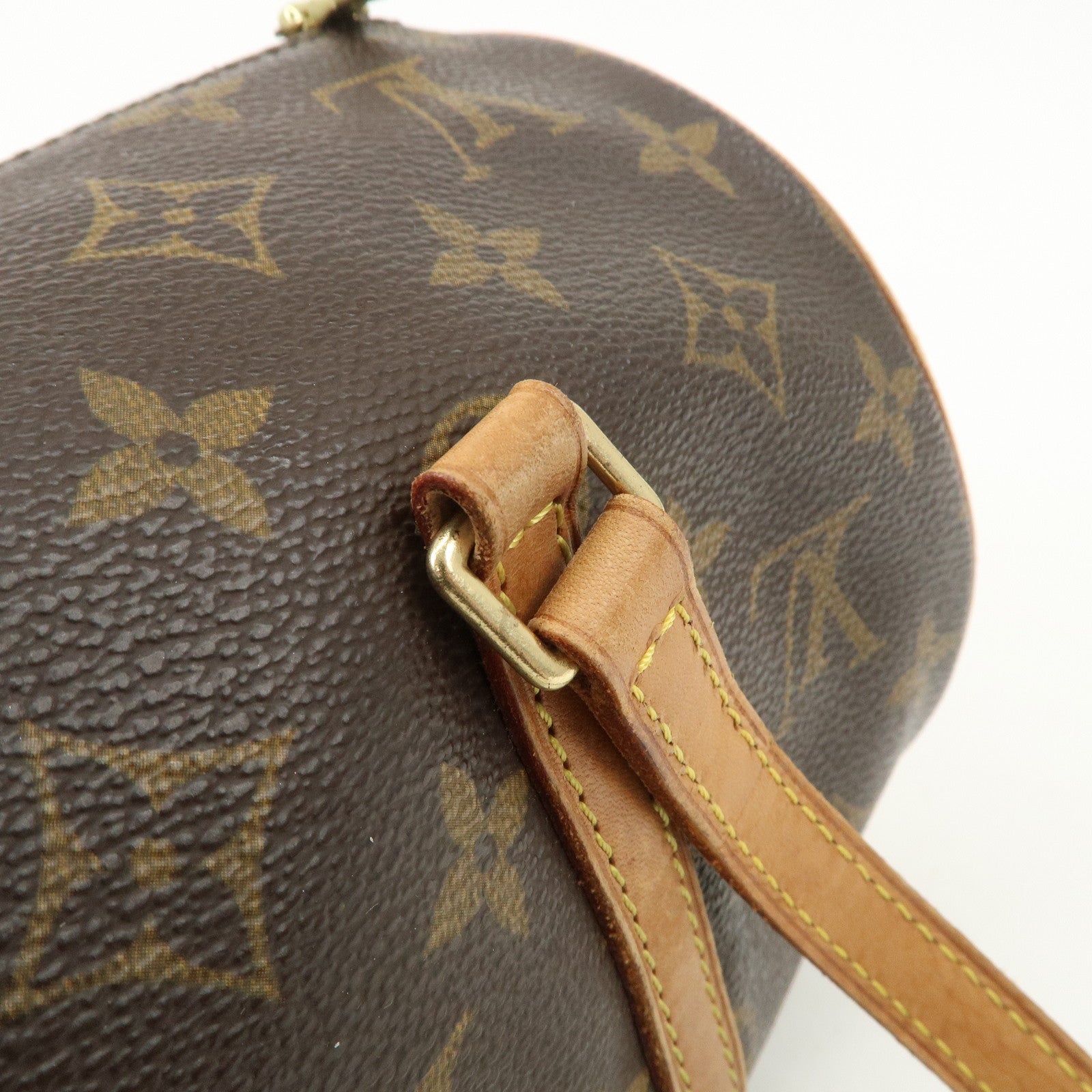 Louis Vuitton Monogram Papillon 30 Hand Bag New Style Brown M51385 Used