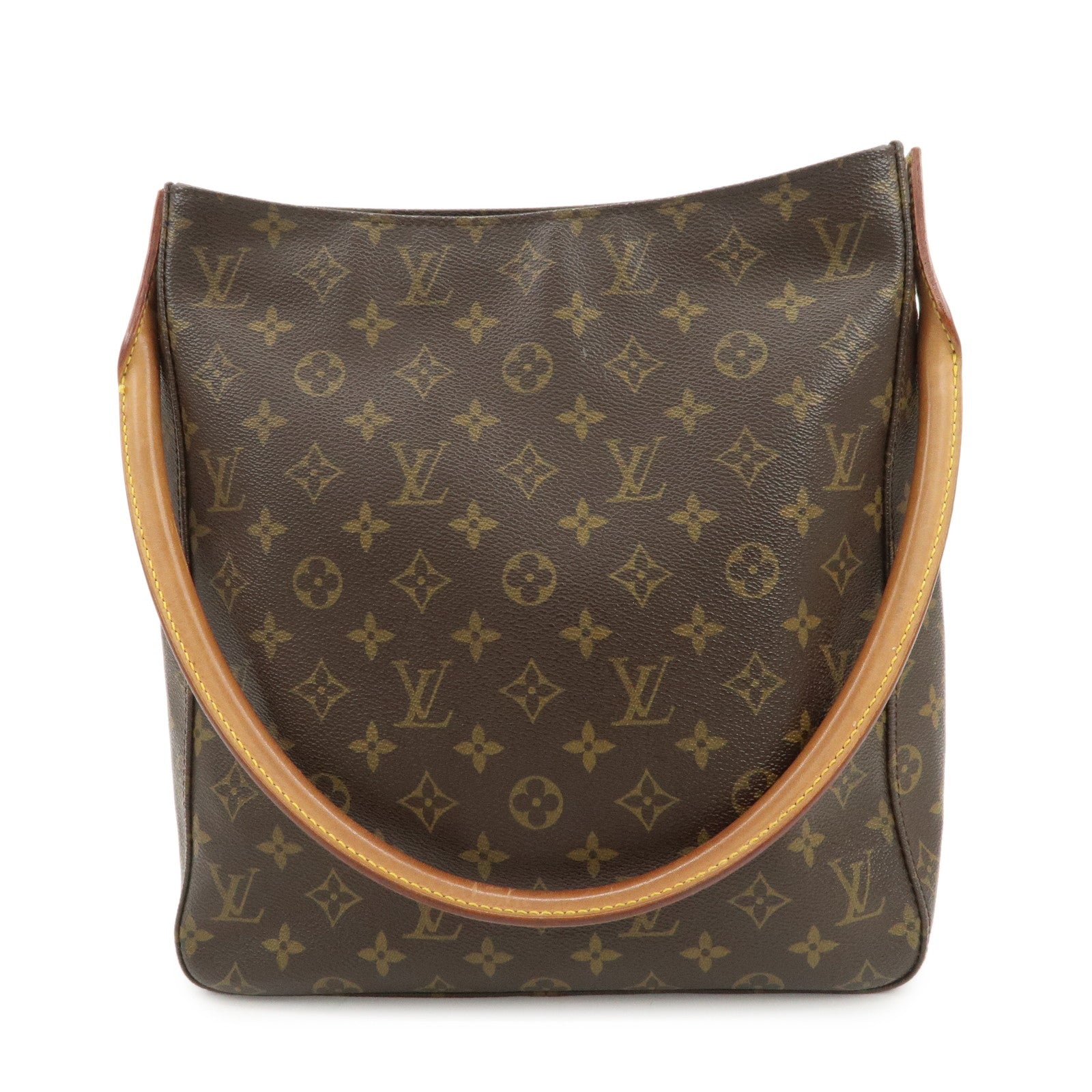 Louis Vuitton Monogram Looping GM Shoulder Bag Brown M51145
