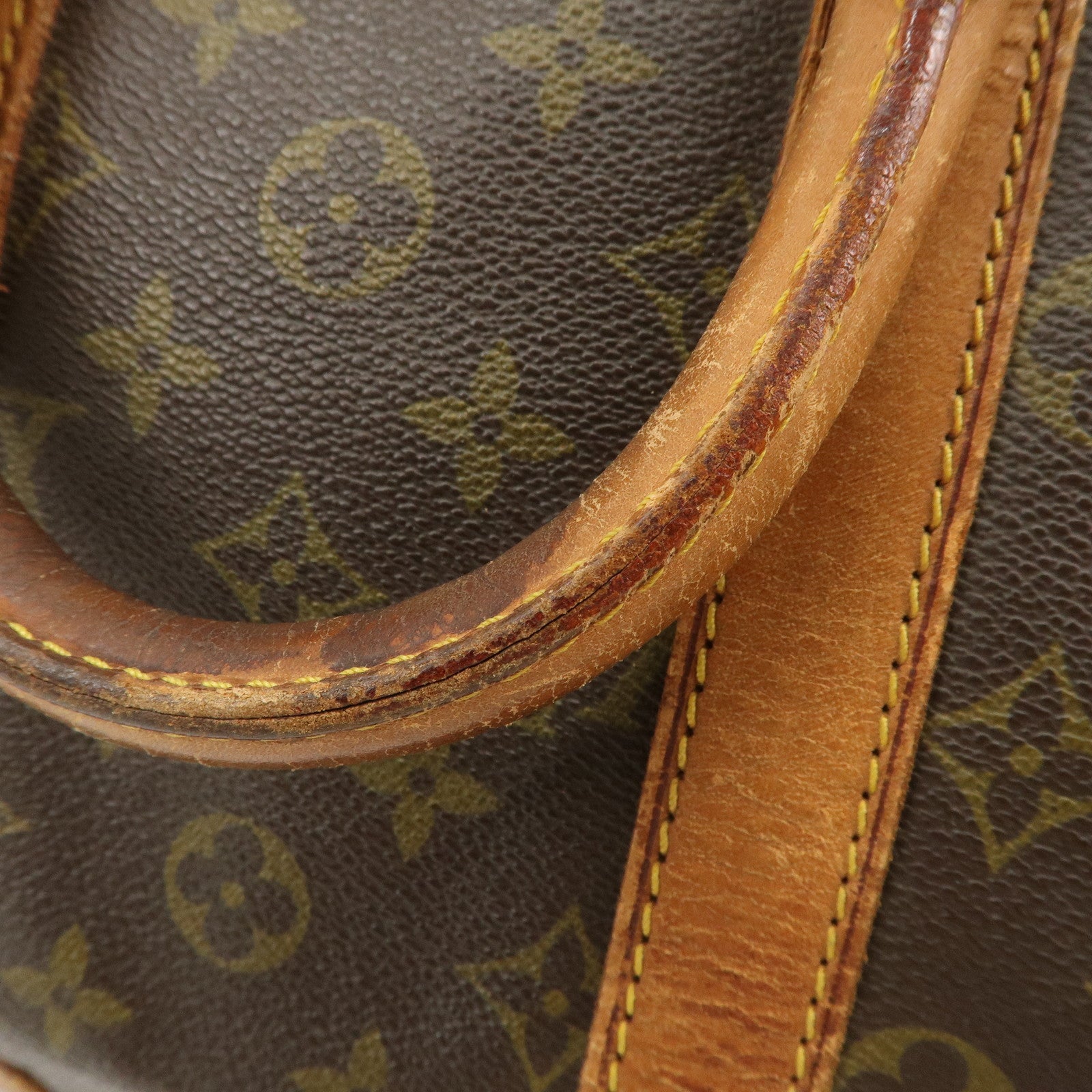 Louis Vuitton Monogram Keep All 45 Boston Bag Brown M41428