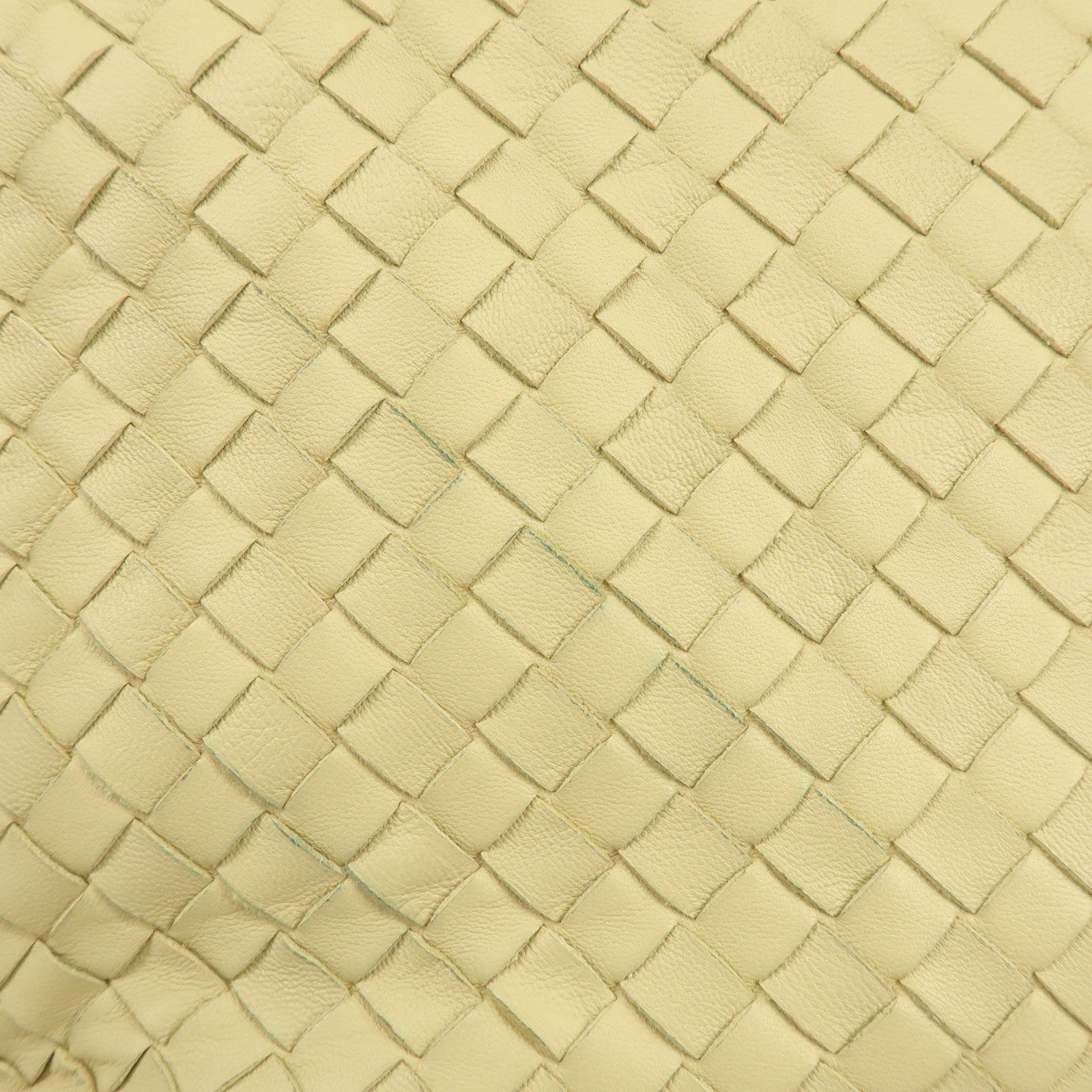 BOTTEGA VENETA Hobo Intrecciato Leather Shoulder Bag Beige 239988