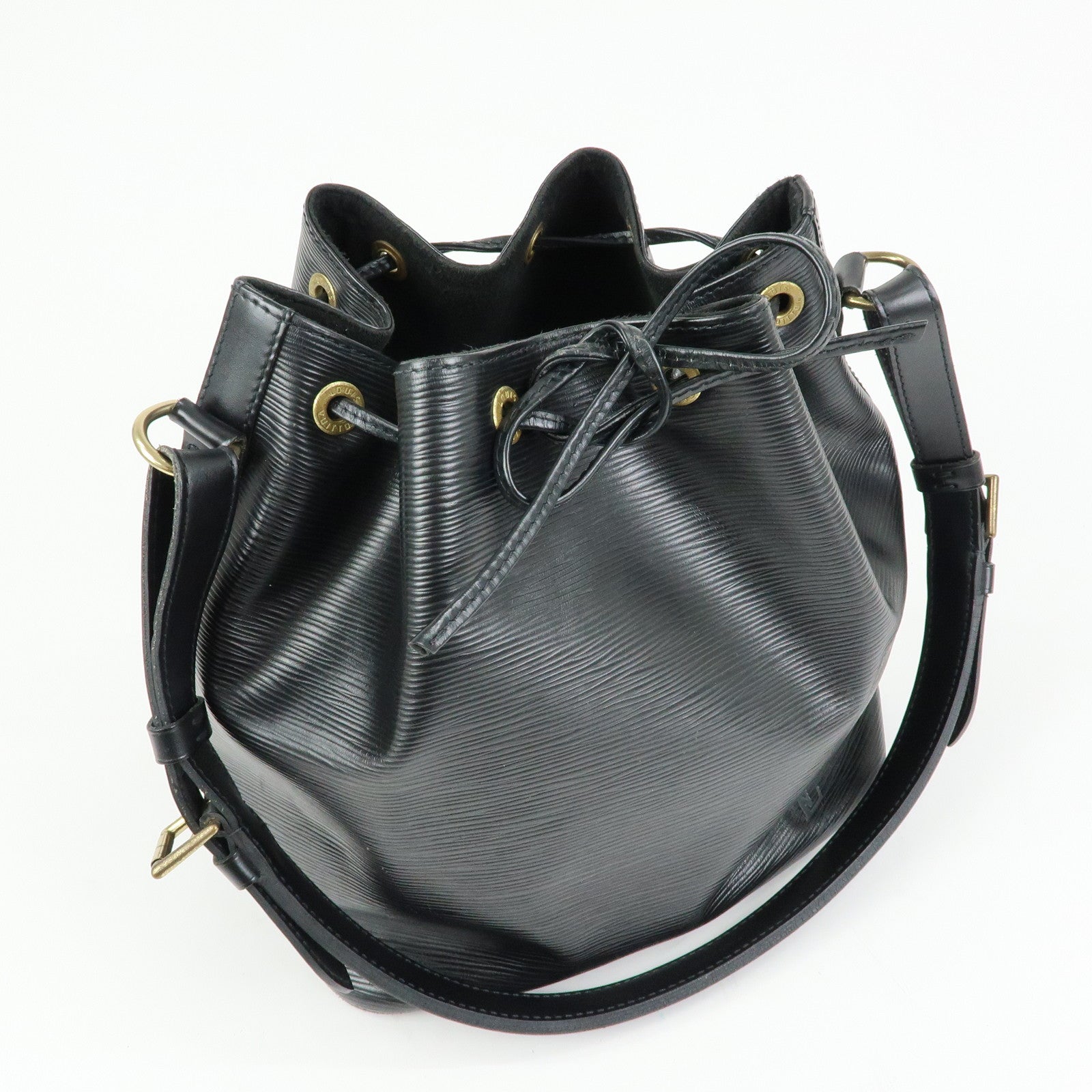 Louis Vuitton Epi Petit Noe Shoulder Bag Noir Black M59012