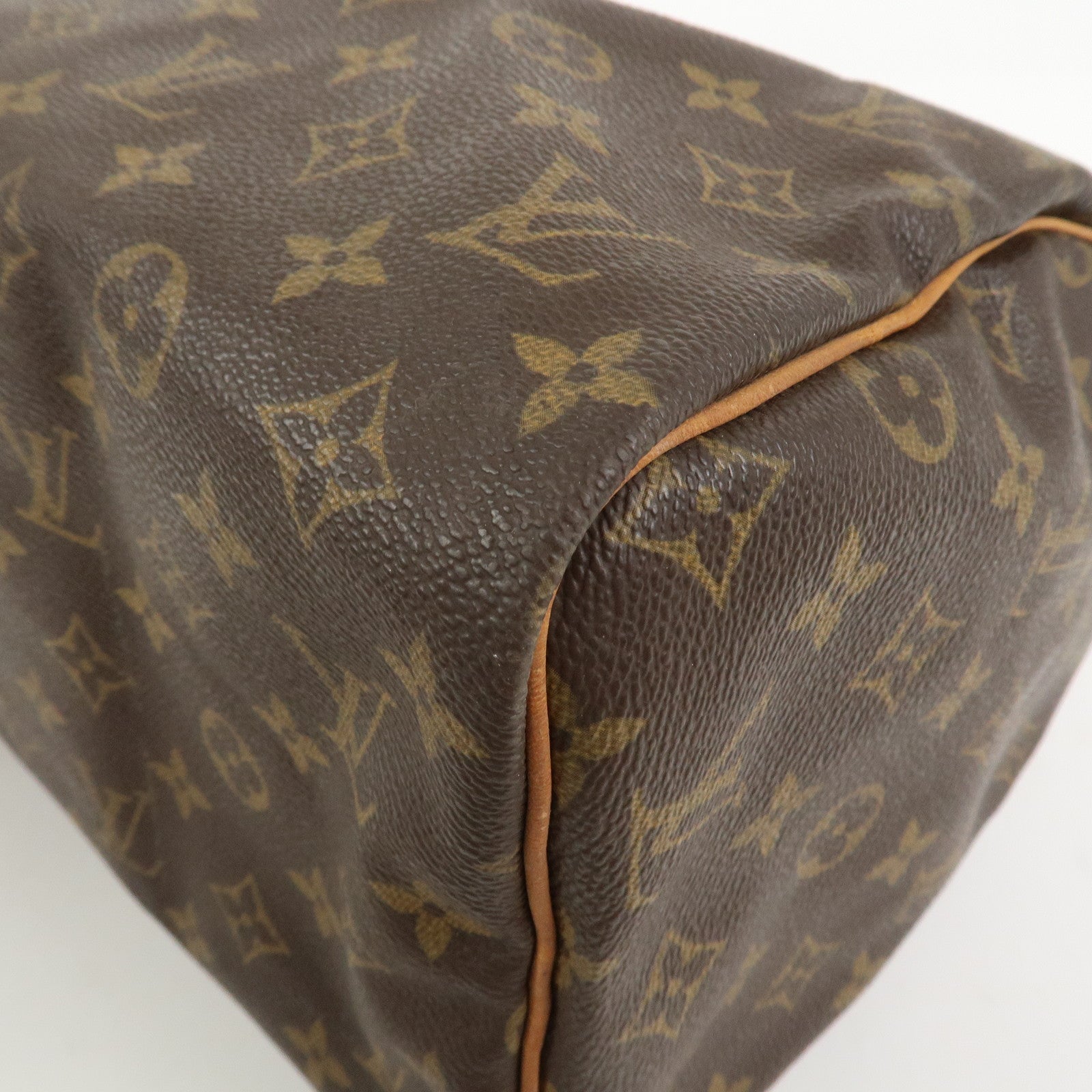 Louis Vuitton Monogram Speedy 30 Boston Bag Hand Bag Brown M41526
