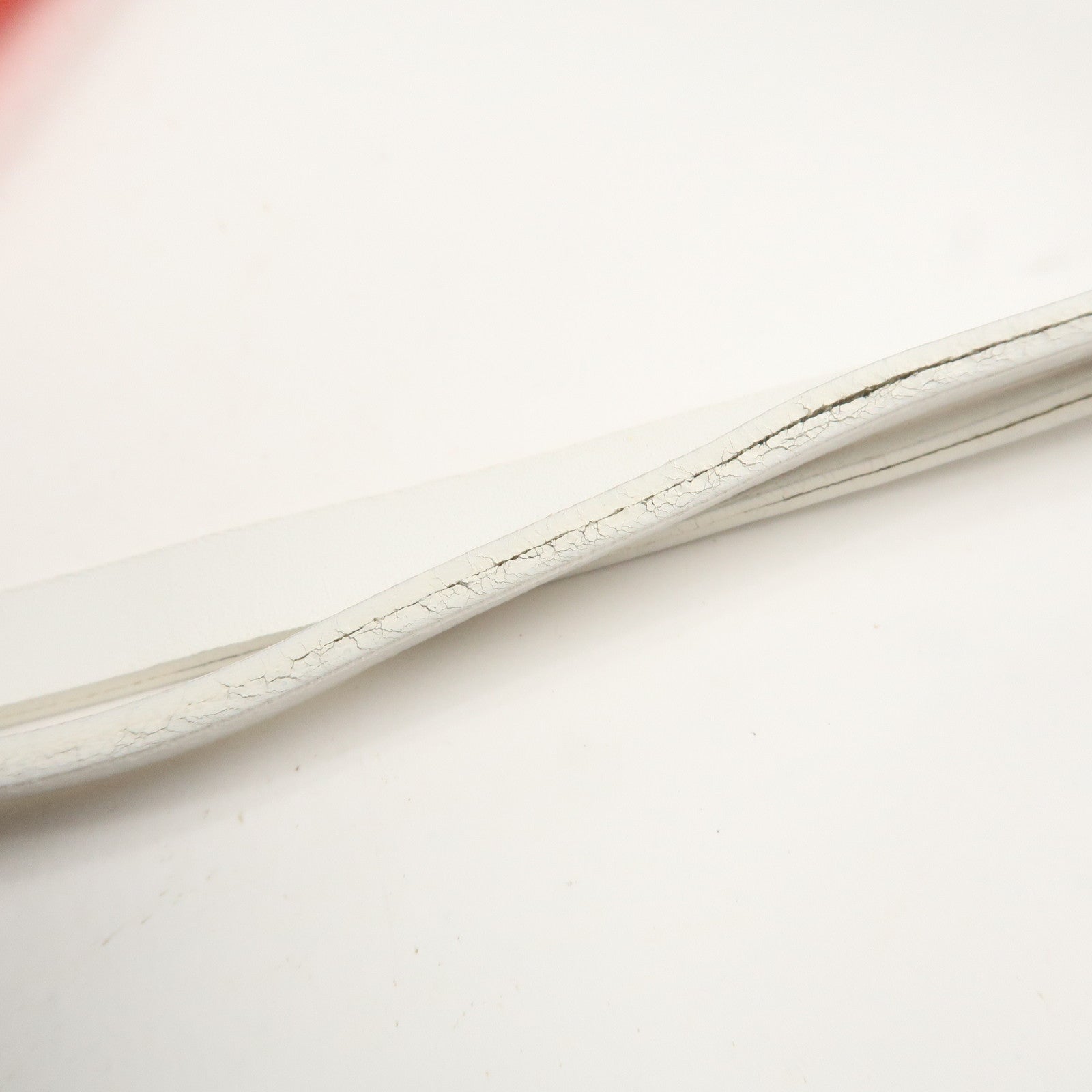 FENDI Zucchino Plastic Leather Tote Bag Shoulder Bag Orange 8BH005