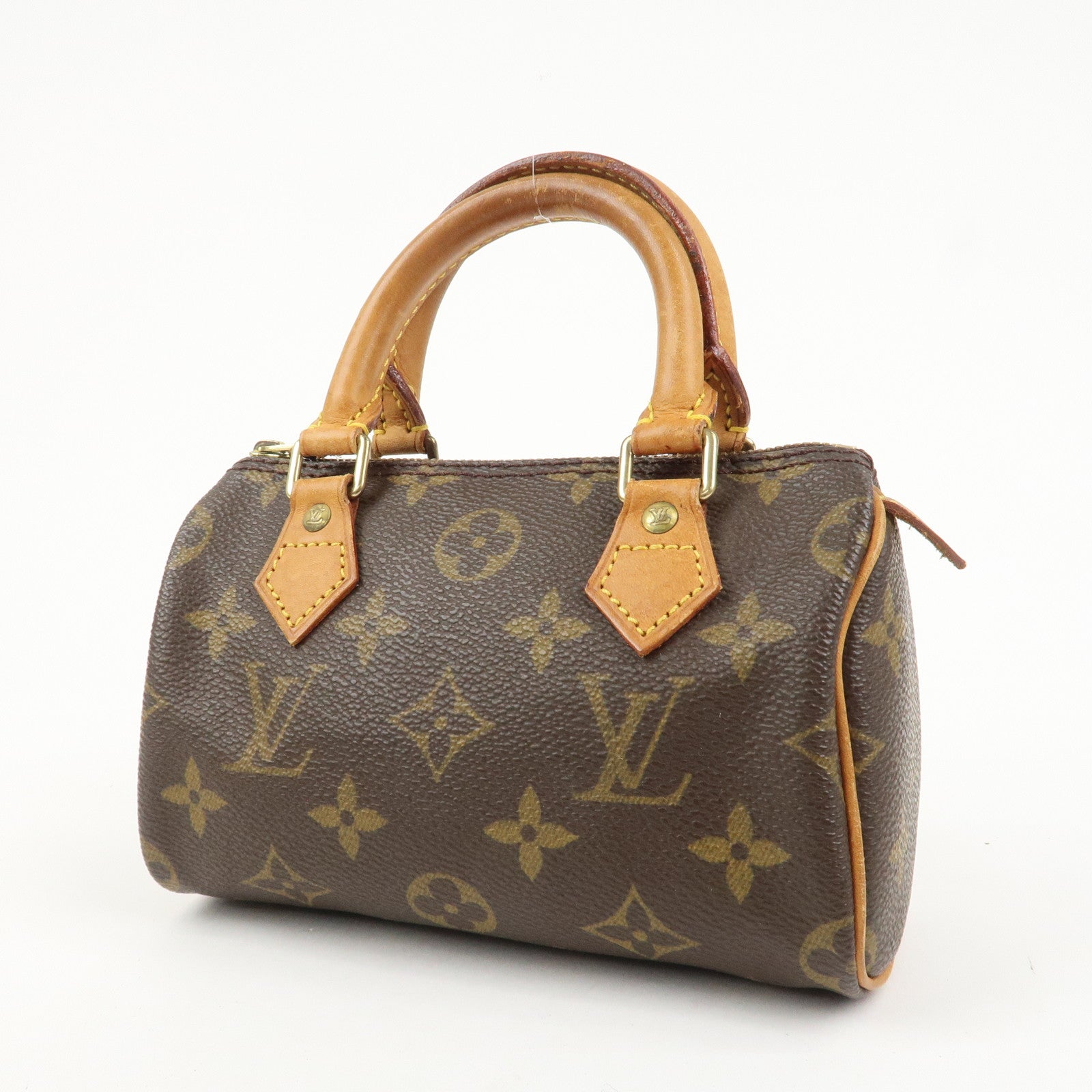 Louis Vuitton Monogram Canvas Mini Speedy Mini Boston Bag M41534