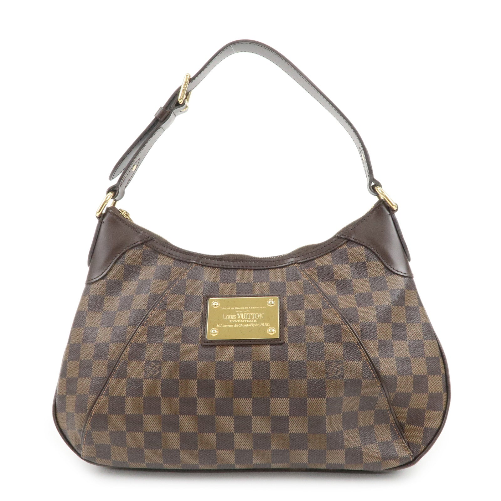 Louis Vuitton Damier Thames GM Shoulder Bag Damier Ebene N48181