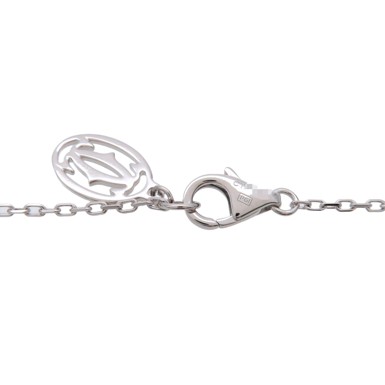 Cartier Diamants Legers Necklace SM Diamond D'amour 0.09ct 750WG