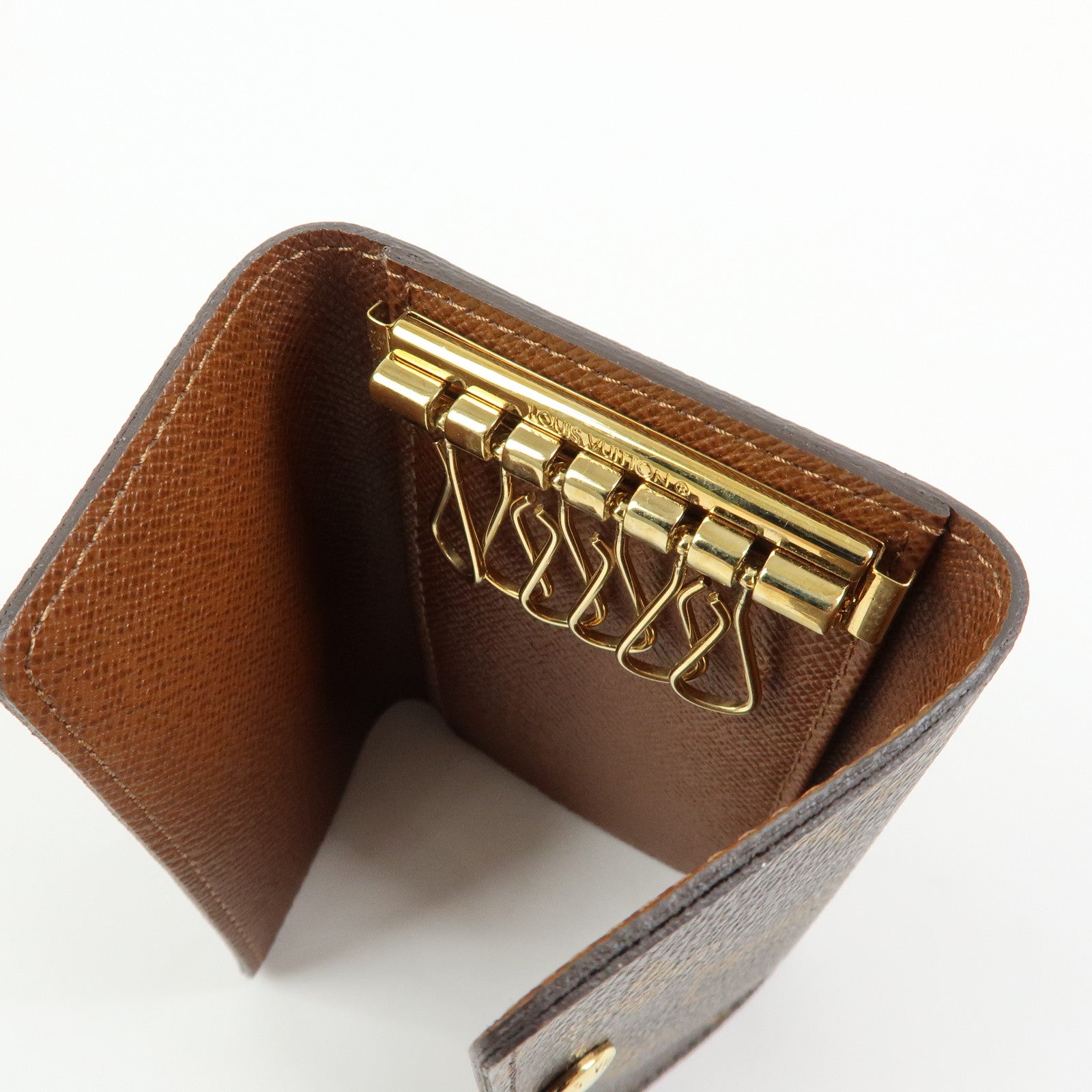 Louis Vuitton Monogram Multicles 6 Key Case Key Holder Brown M62630