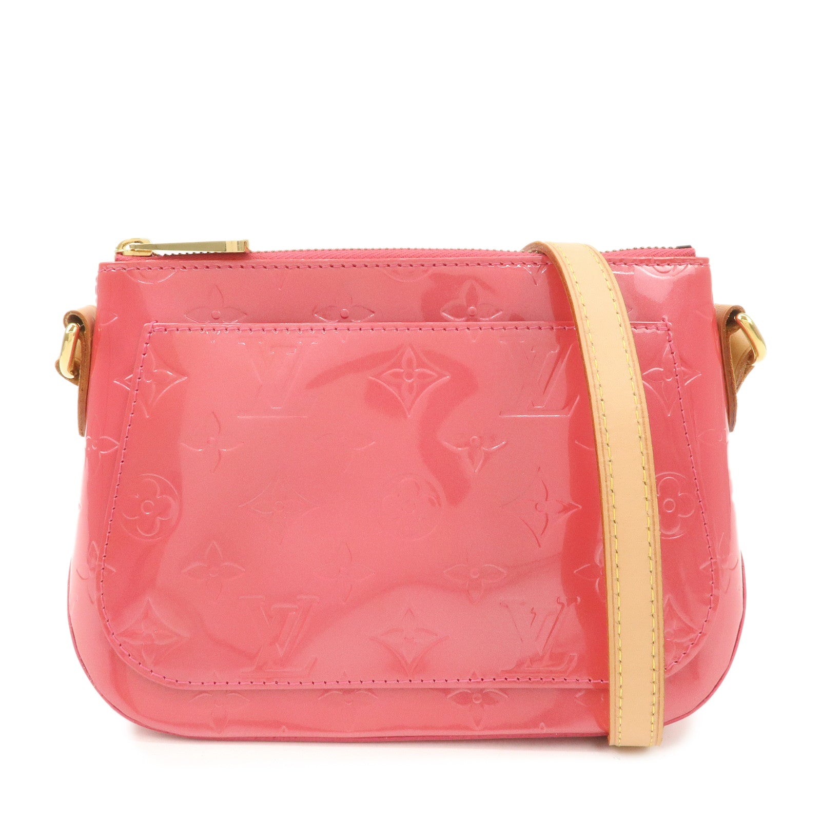 Louis Vuitton Monogram Vernis Minna Street Hand Bag M9146F Used