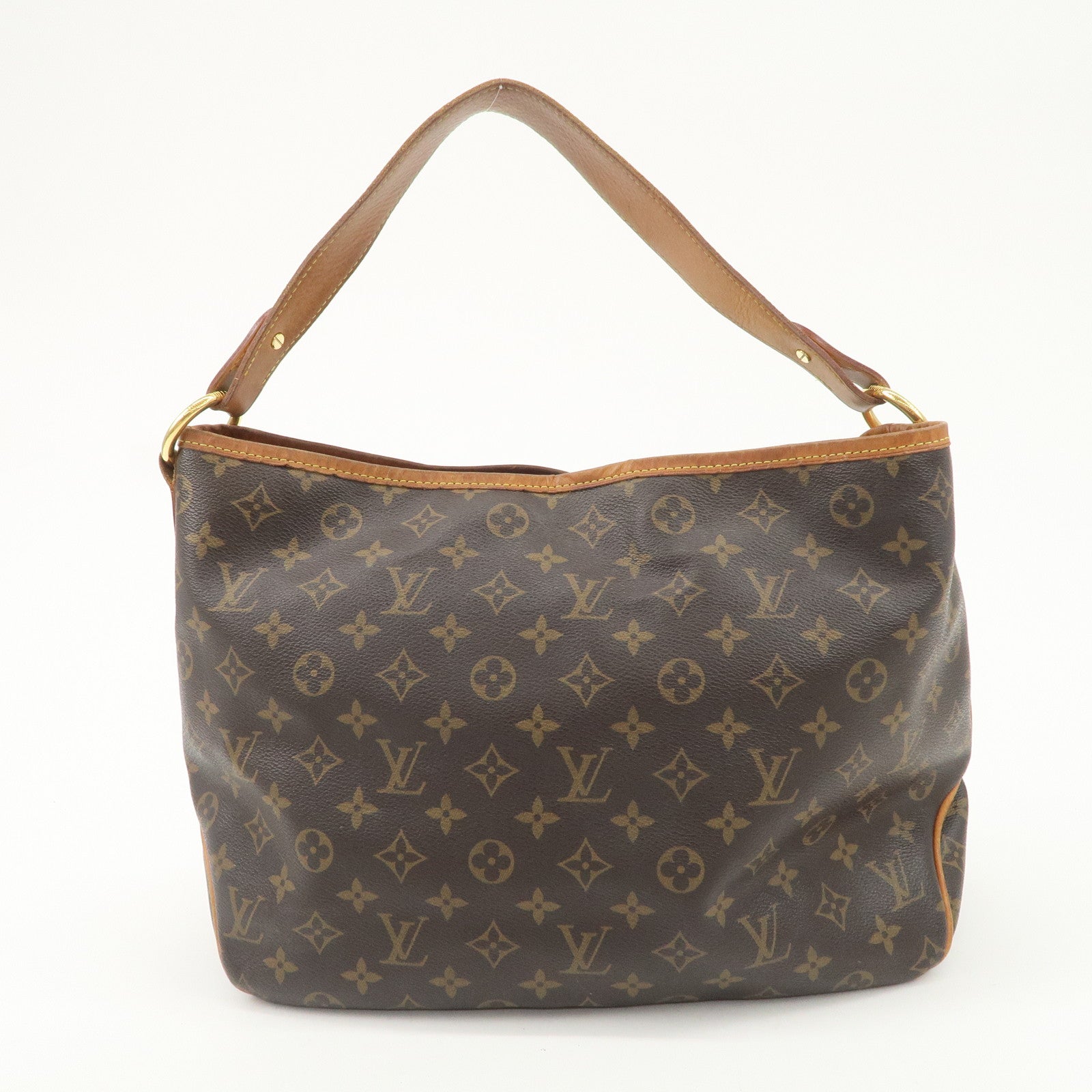Louis Vuitton Monogram Delightful PM Shoulder Bag Brown M40352 Used