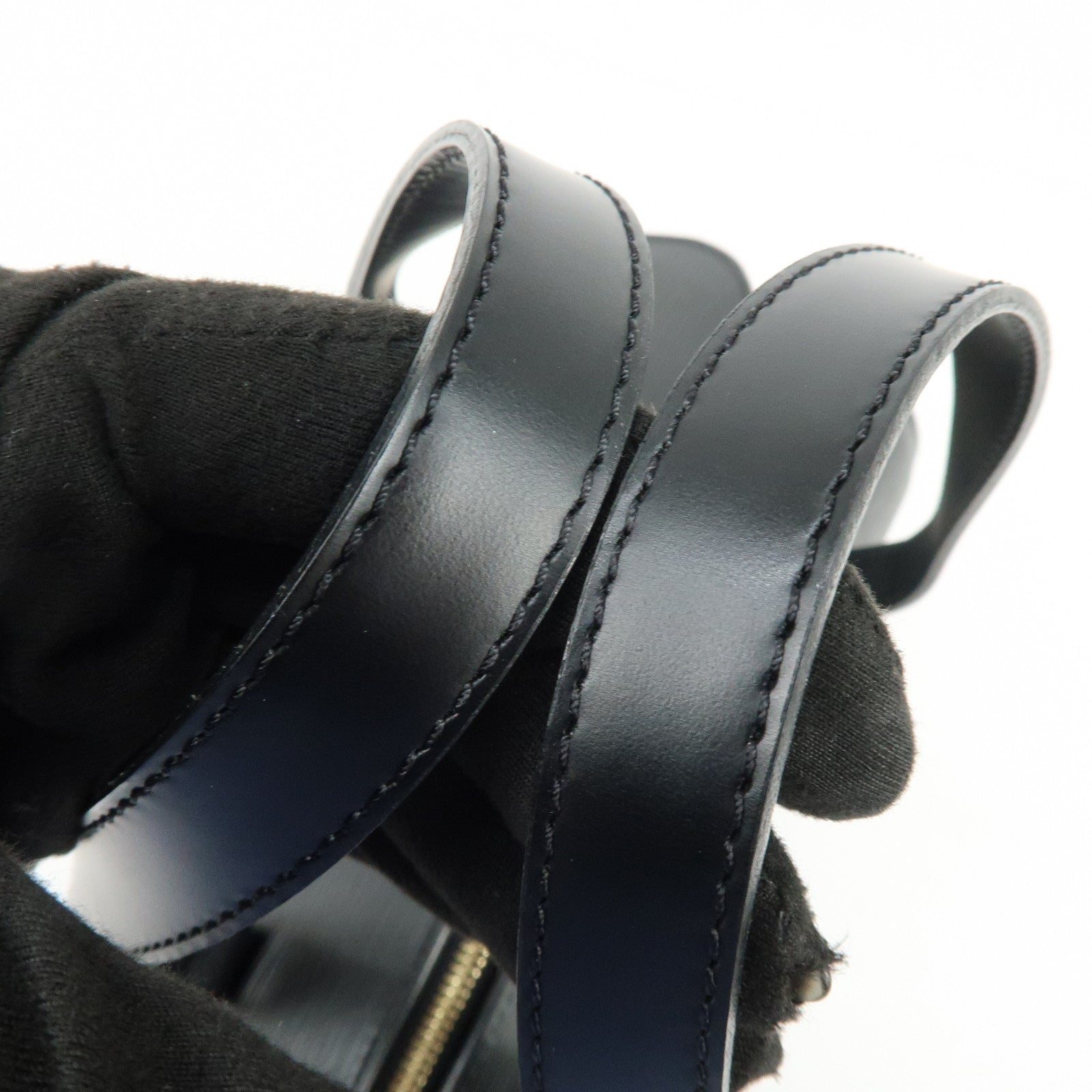 Louis Vuitton Epi Soufflot Shoulder Bag Hand Bag Noir M52222
