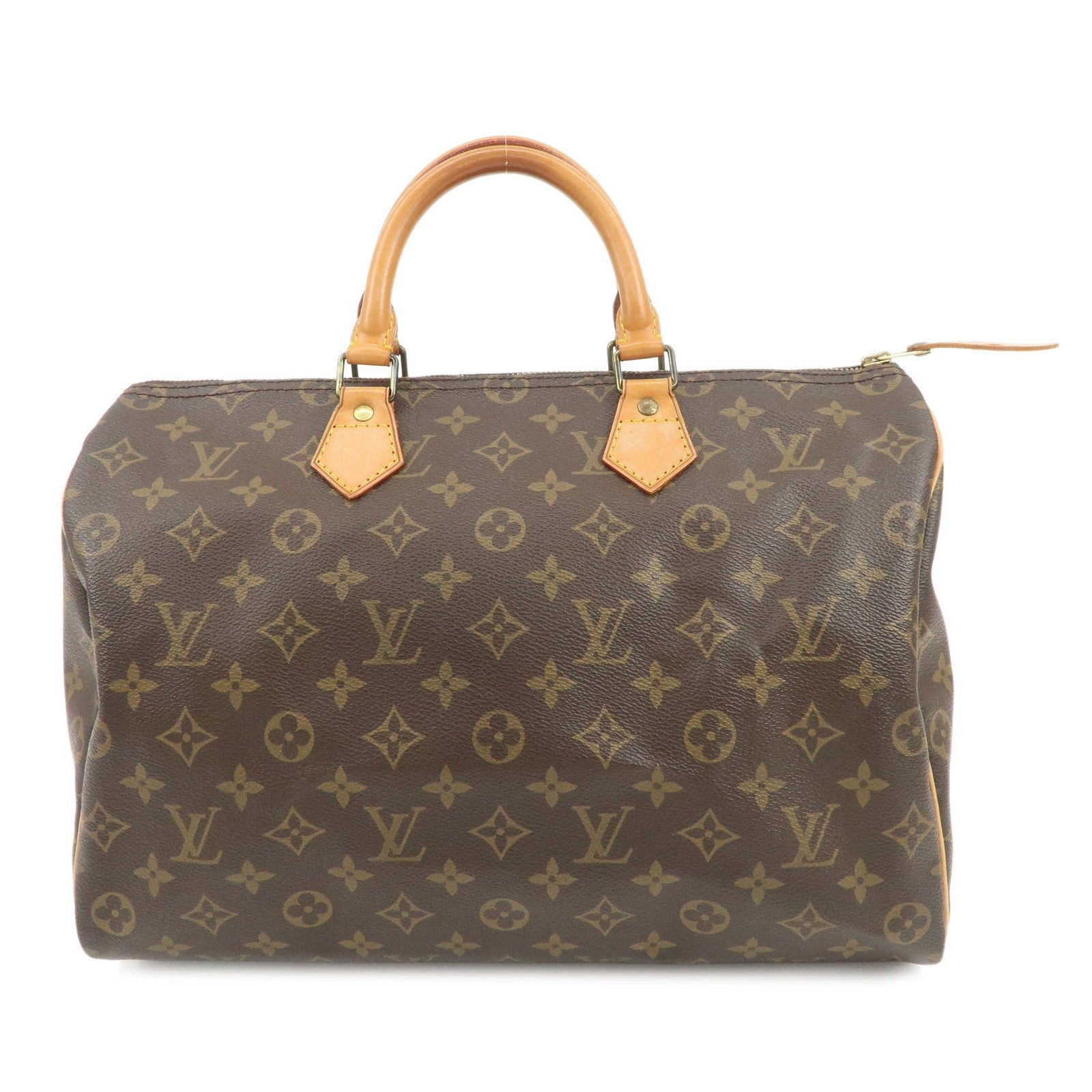 Louis Vuitton Monogram Speedy 35 Boston Bag Hand Bag M41524