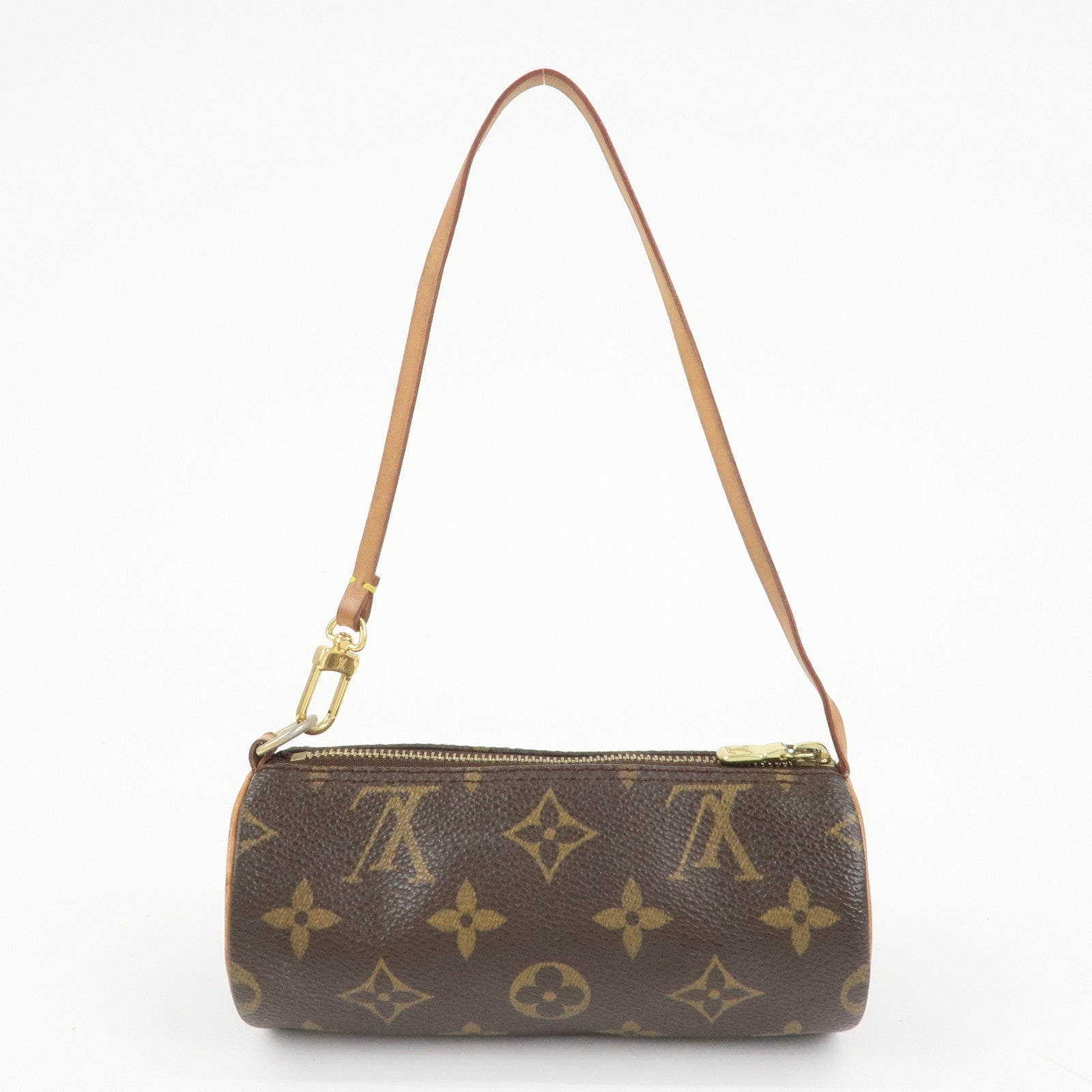 Louis Vuitton Monogram Mini Pouch for Papillon Bag New Style Brown