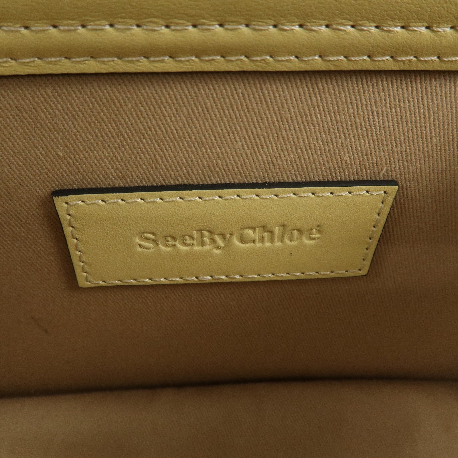 Chloe See By Chloe Tilda Leather 2WAY Bag Hand Bag 01-22-52-65