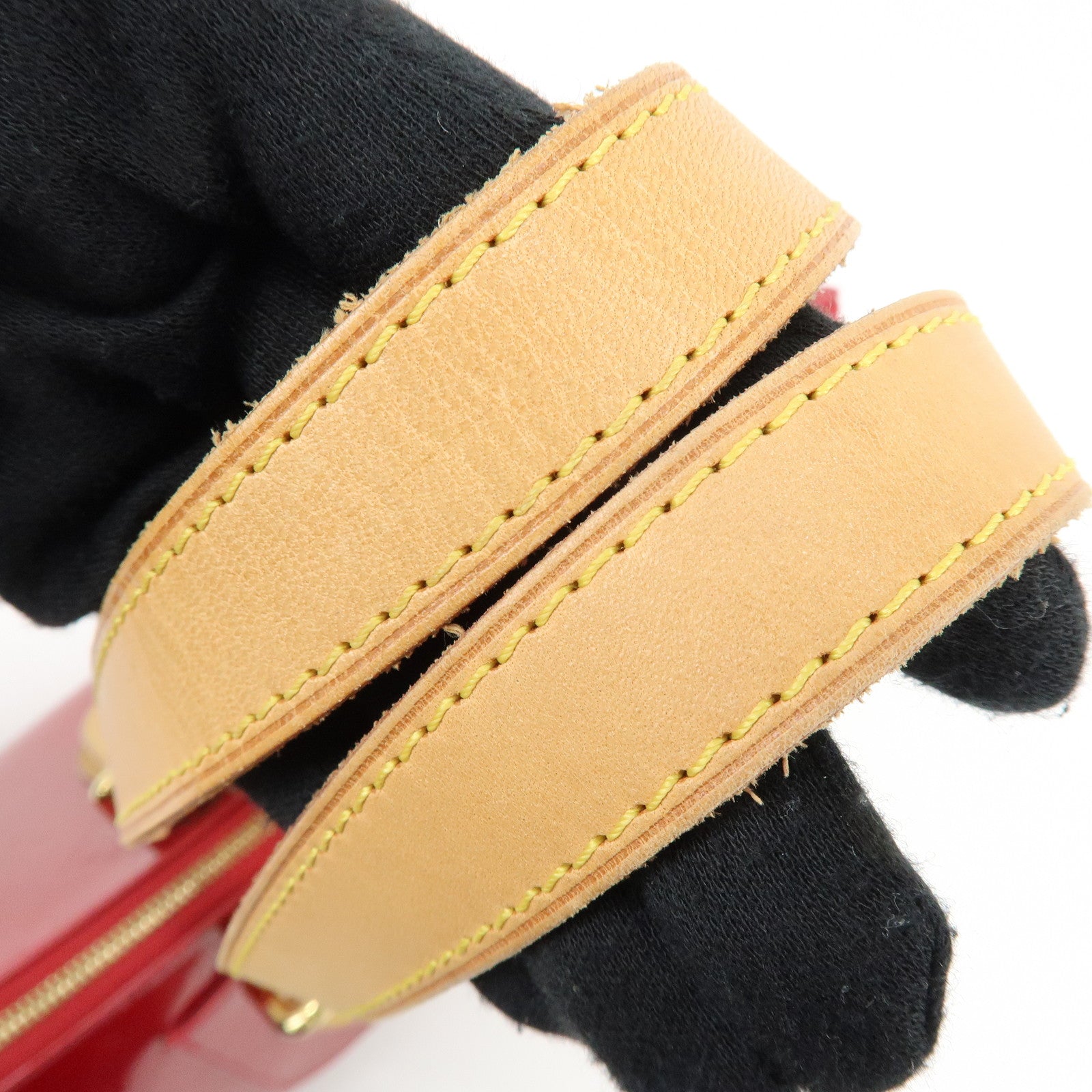 Louis Vuitton Vernis Rosewood Avenue Hand Bag Pomme DAmour M93507