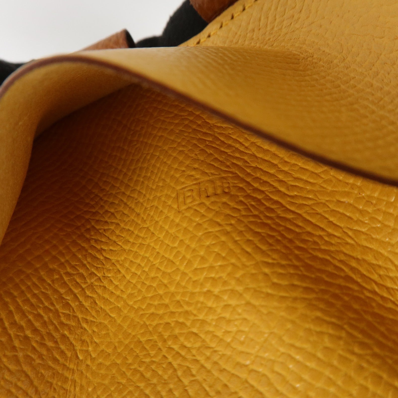 HERMES Agenda PM Leather Planner Cover □B Stamped Gold