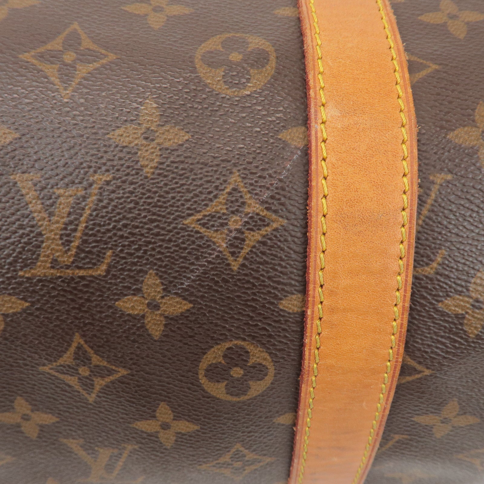 Louis Vuitton Monogram Keep All 55 Boston Bag Brown M41424