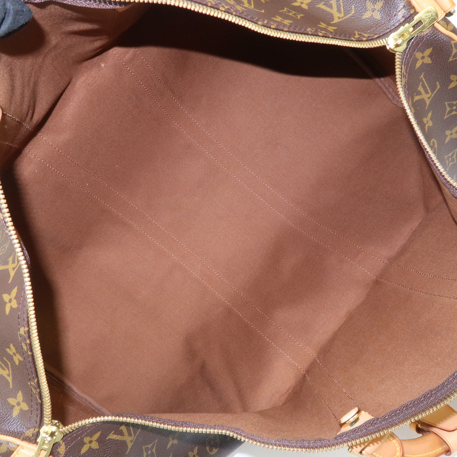 Louis Vuitton Monogram Keep All Bandouliere 55 Boston Bag M41414