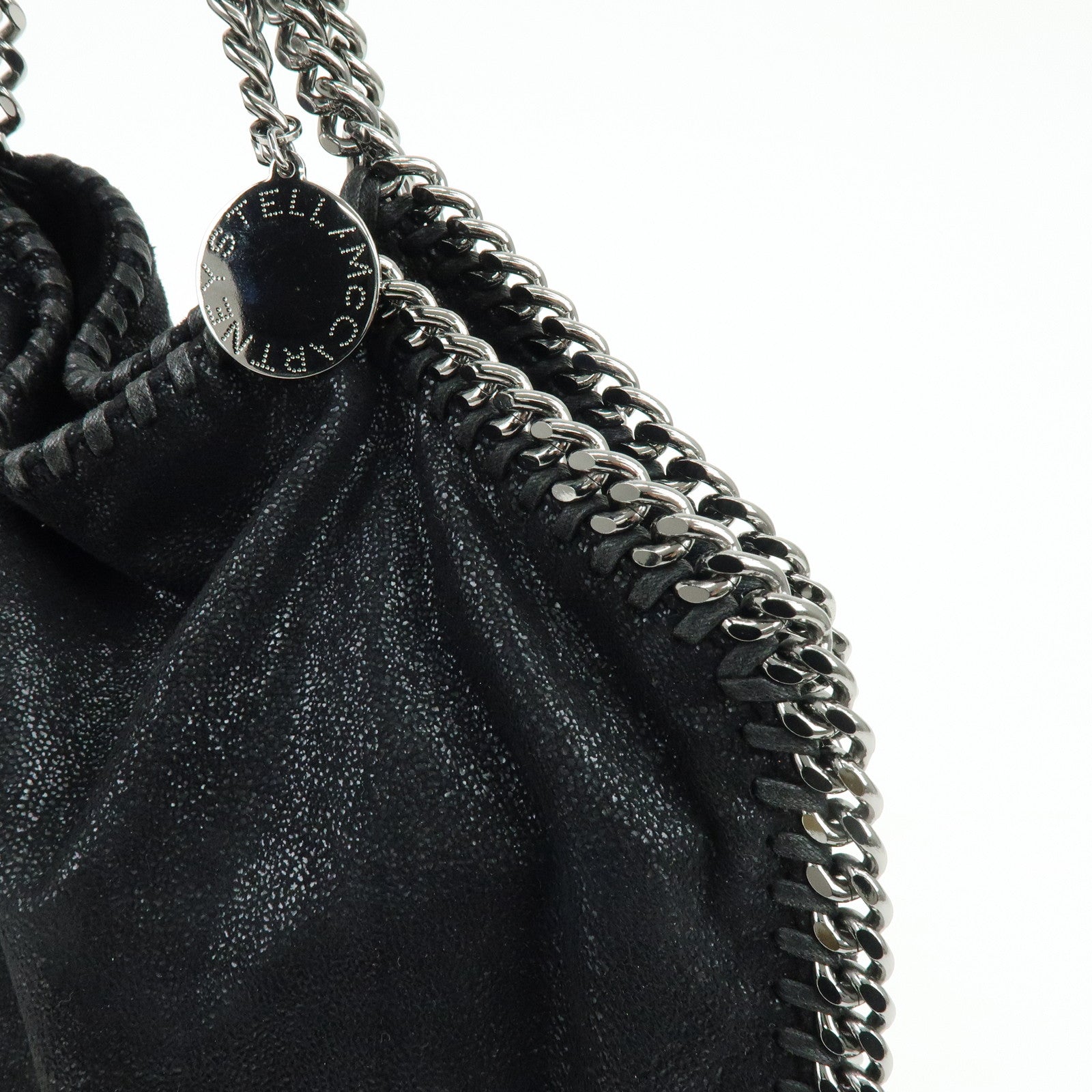 STELLA MCCARTNEY Falabella Faux Leather 2Way Bag Black 234387