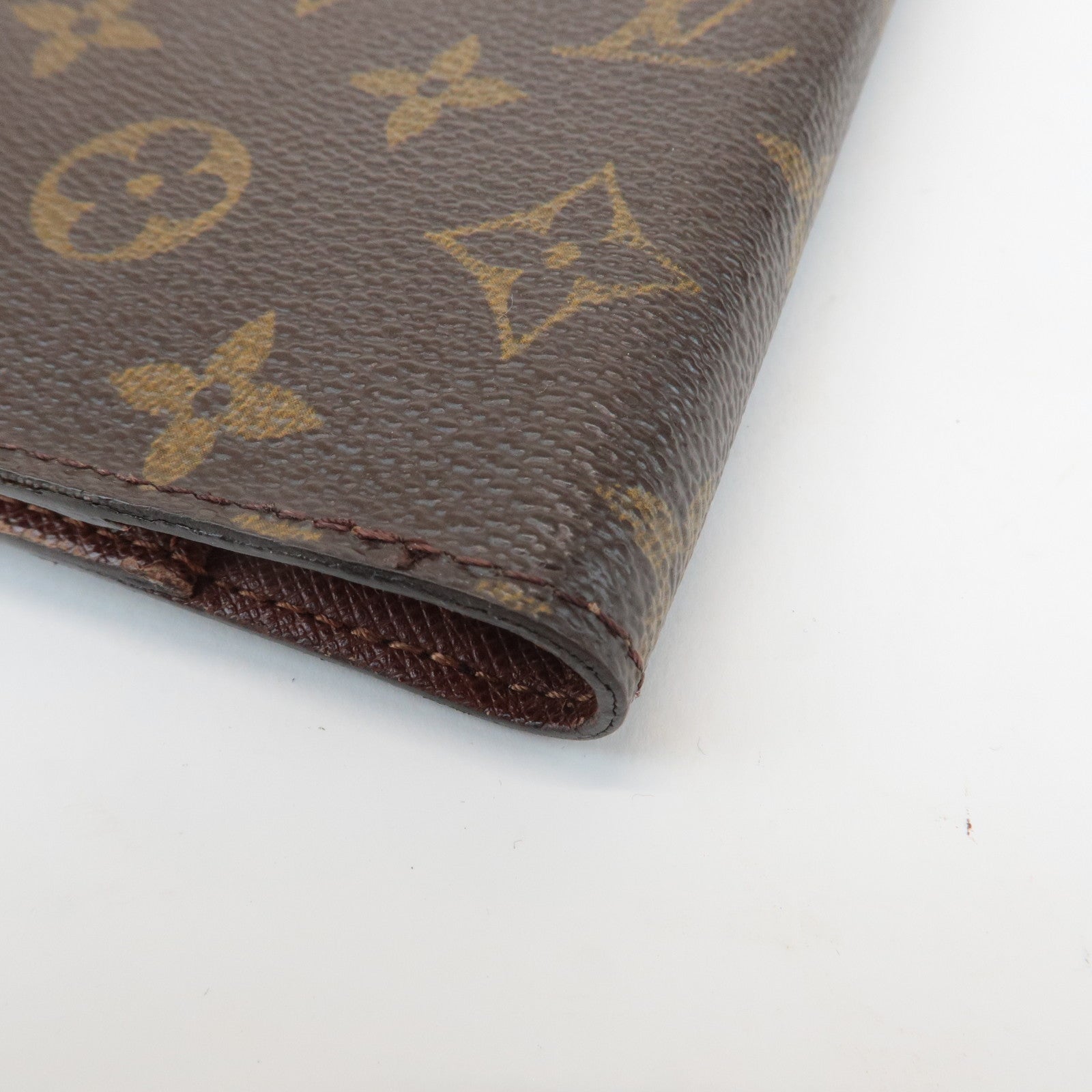 Louis Vuitton Monogram Agenda PM Planner Cover Brown R20005