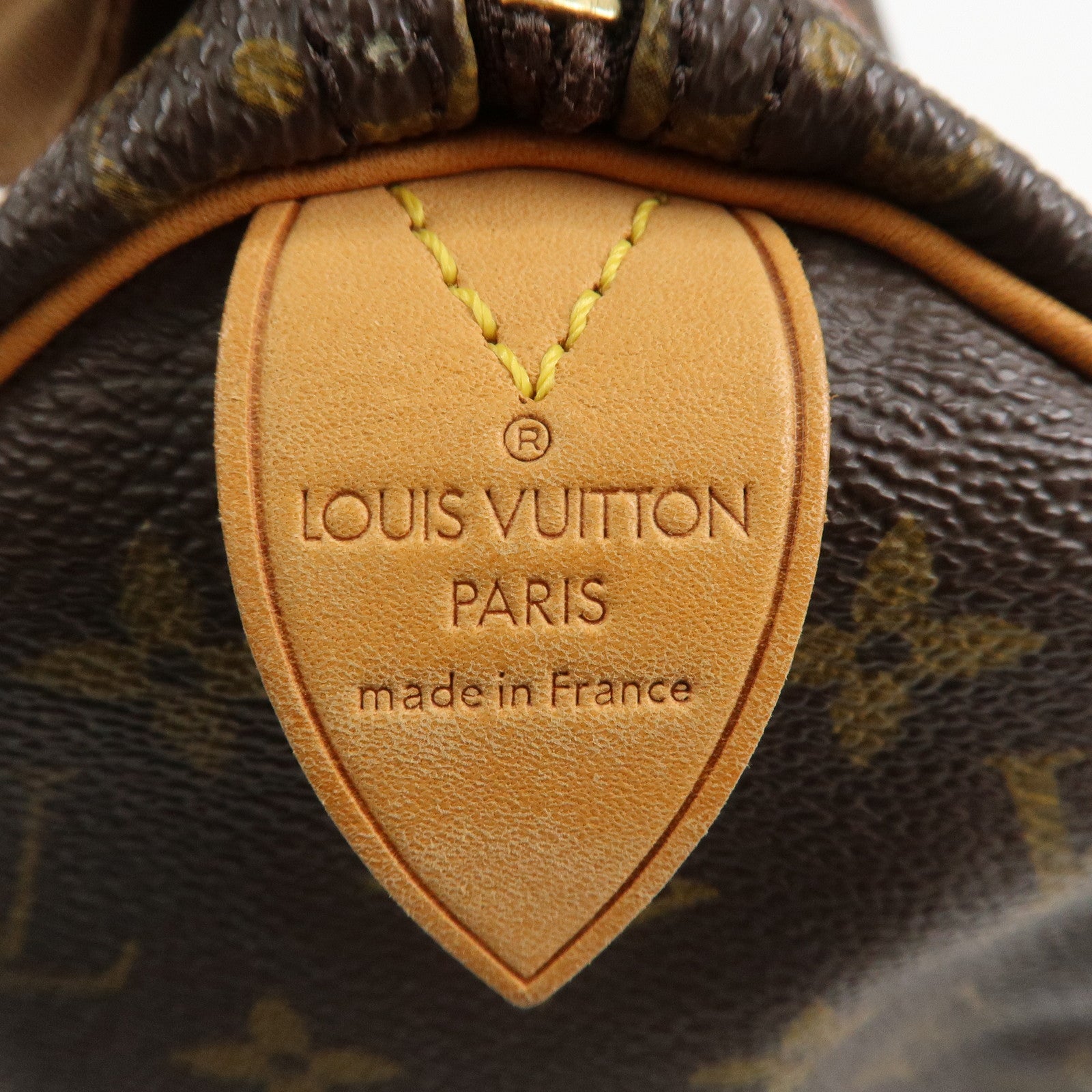 Louis Vuitton Monogram Speedy 25 Boston Bag Hand Bag Brown M41528