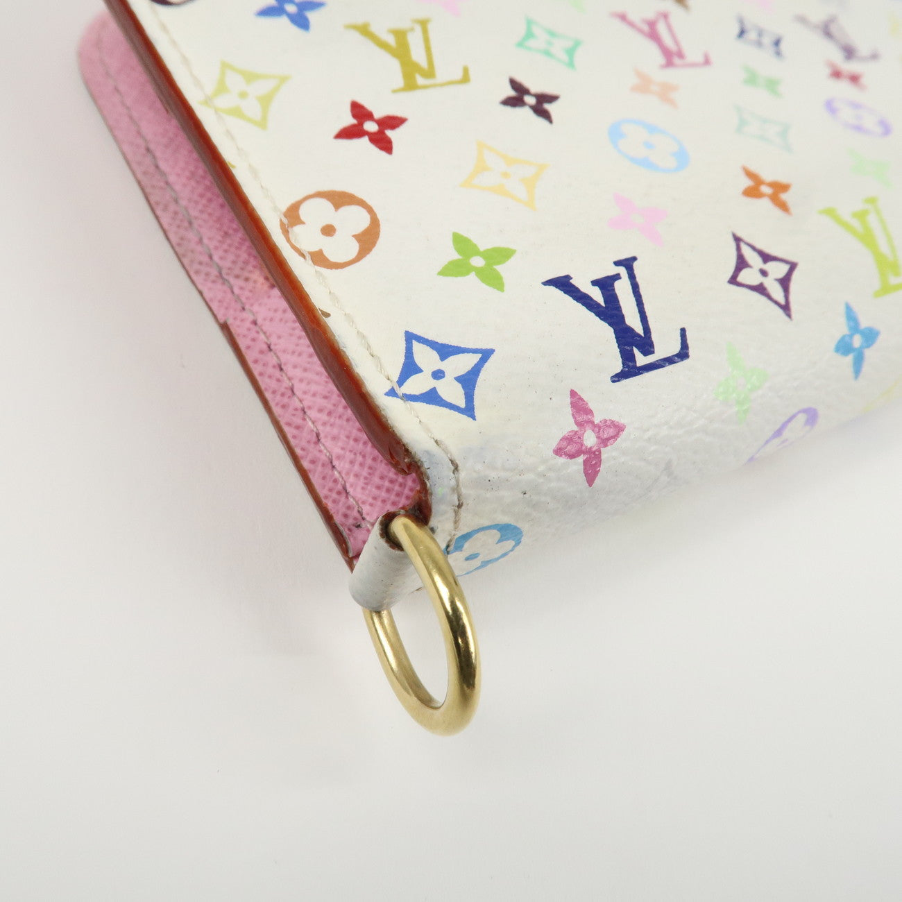 Louis Vuitton Monogram Portefeuille Insolite Wallet Blanc M93751 Used