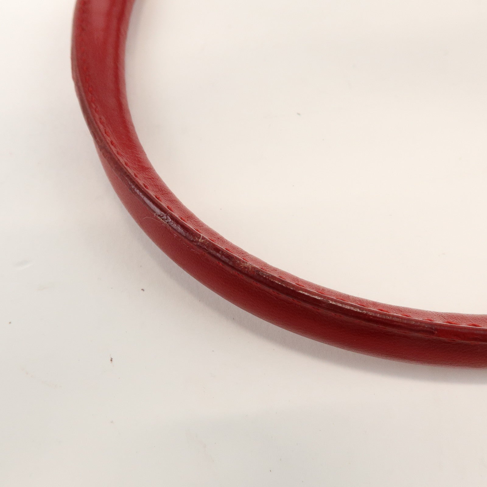 GUCCI Jackie GG Canvas Leather Shoulder Bag Beige Red 002.1068