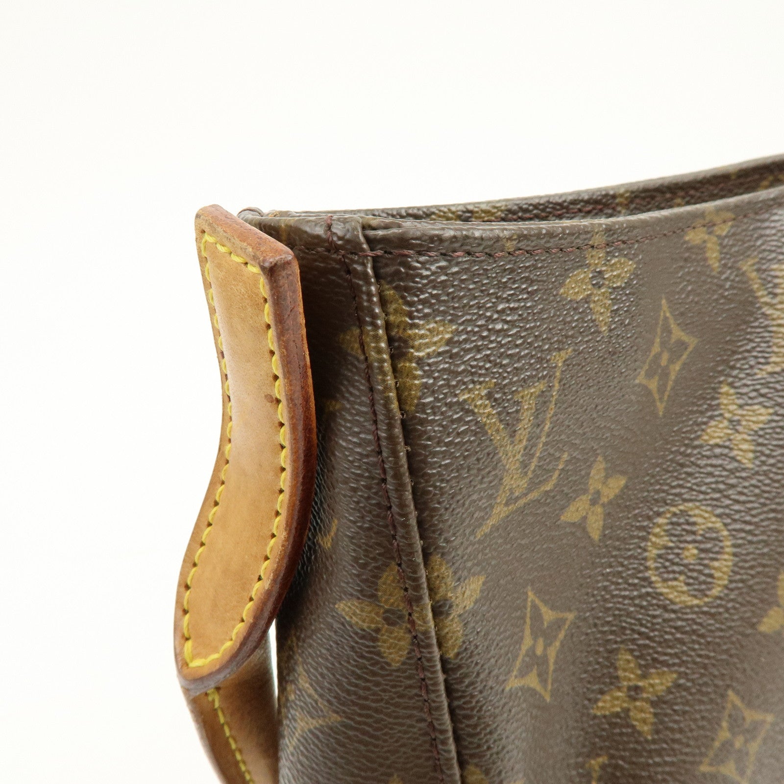 Louis Vuitton Monogram Canvas Looping GM Shoulder Bag Brown M51145
