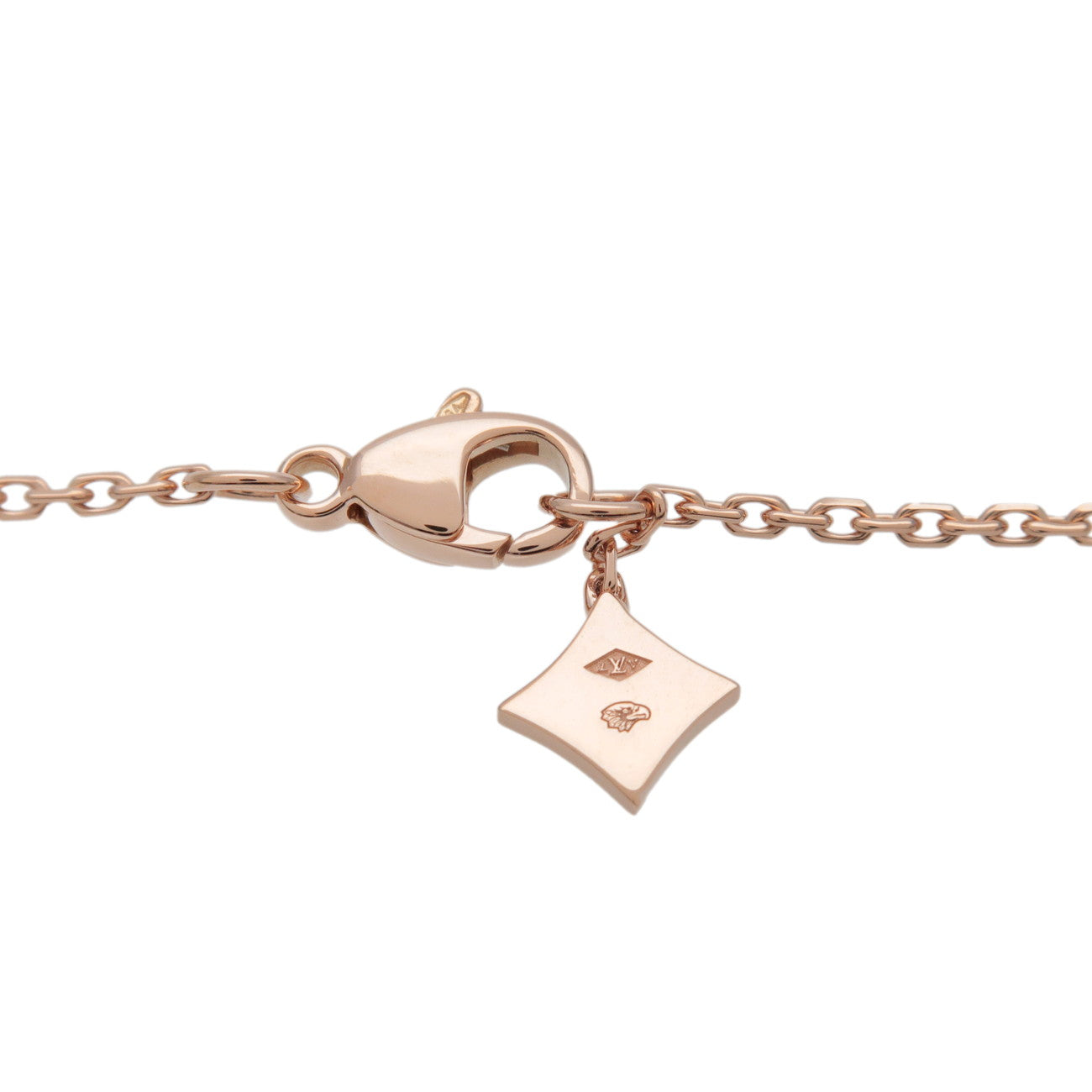 Louis Vuitton Pendantif Star Blossom Diamond Necklace 750PG Q93710