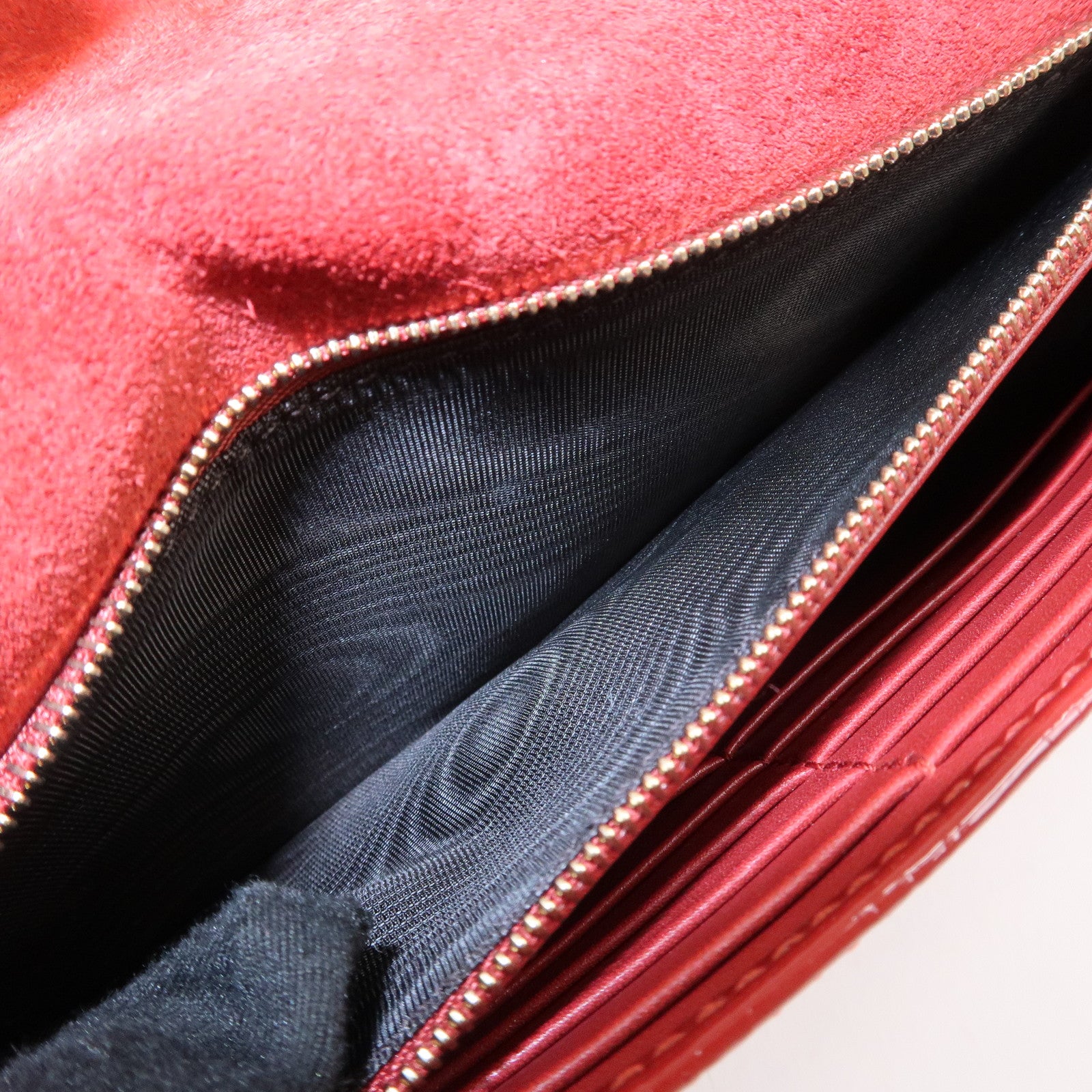 GUCCI Micro Guccissima Leather 2Way Bag Shoulder Bag Red 354086