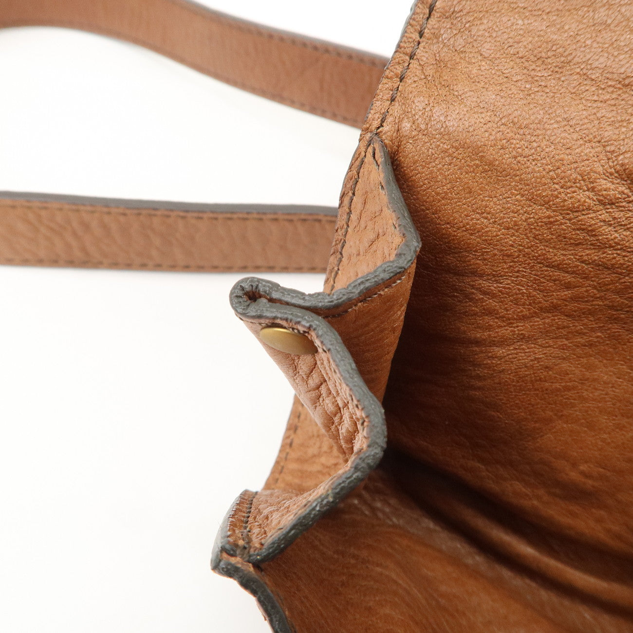 Chloe Paddington Belt Waist Bag Brown Gold