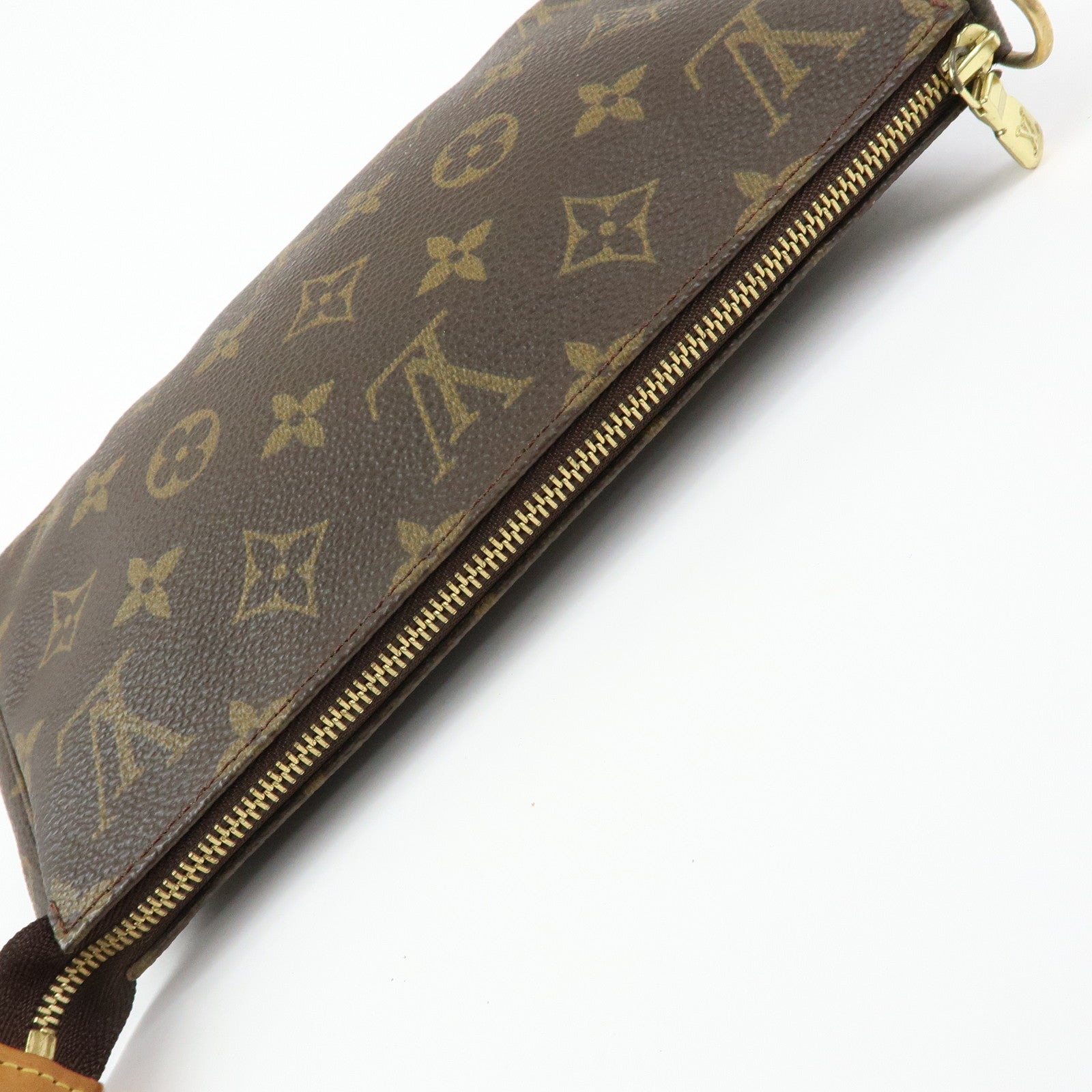 Louis Vuitton Monogram Pochette Accessoires Pouch Hand Bag M51980