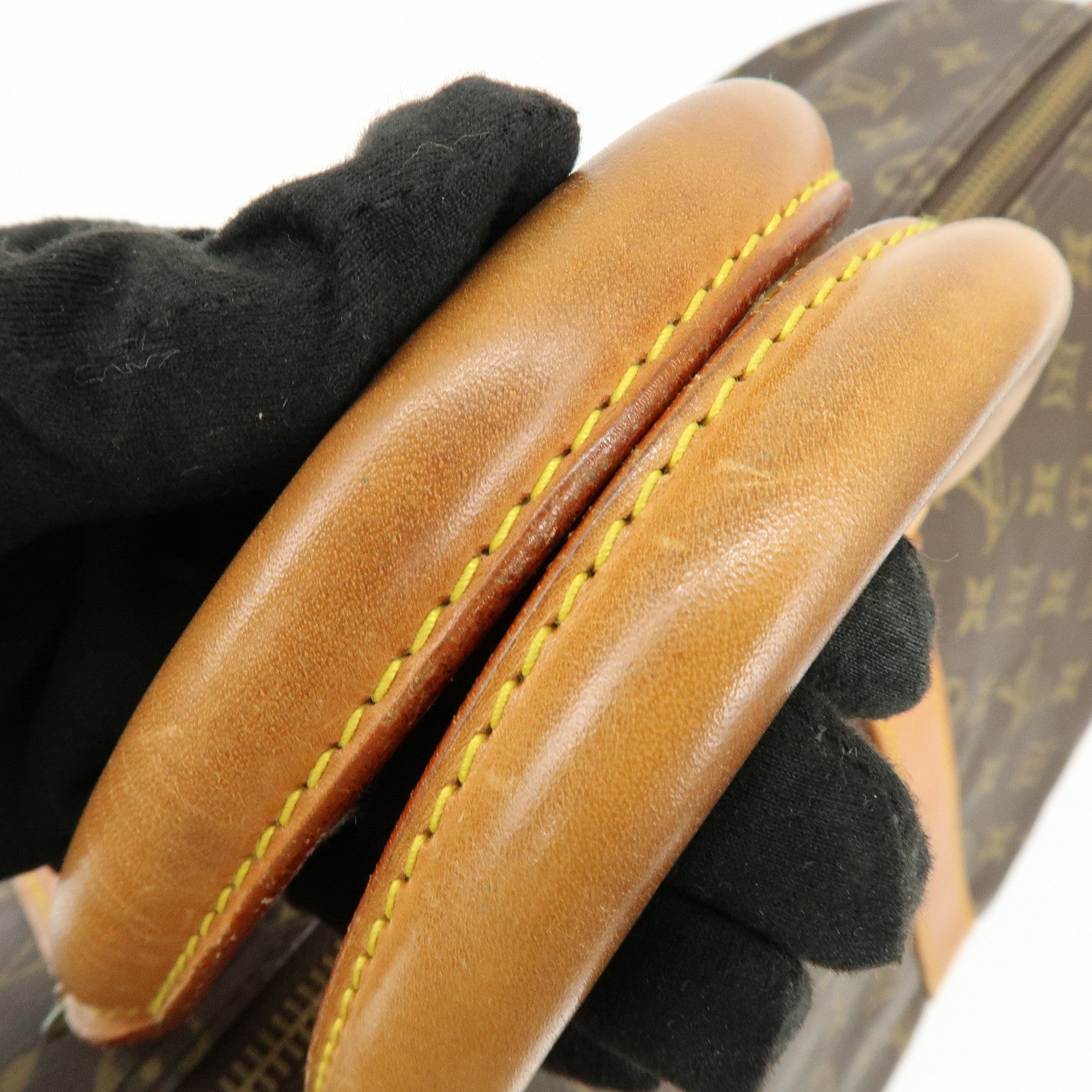 Louis Vuitton Monogram Keep All 50 Boston Bag Brown M41426