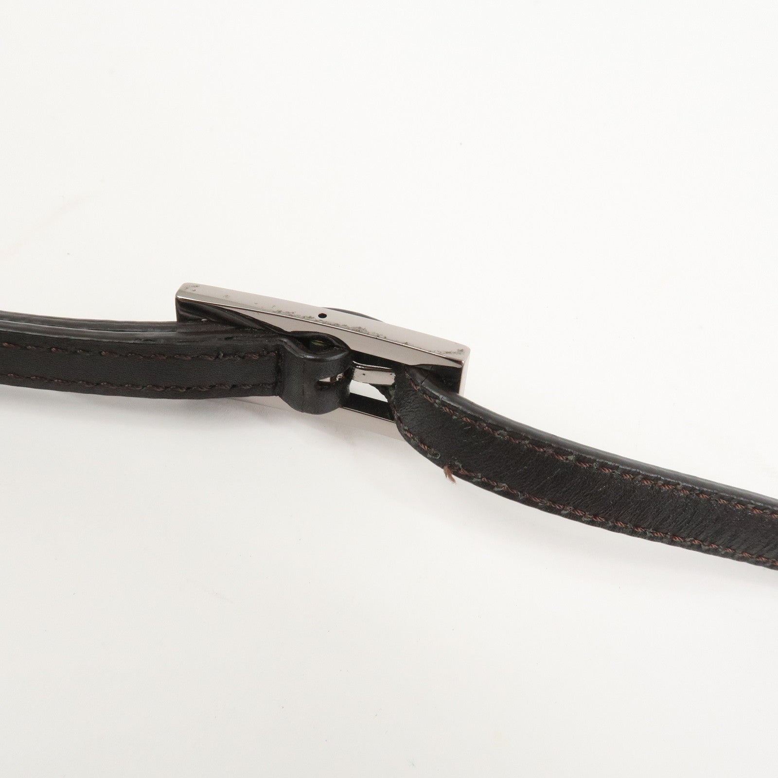 GUCCI GG Canvas Leather Hand Bag Shoulder Bag Brown 32160