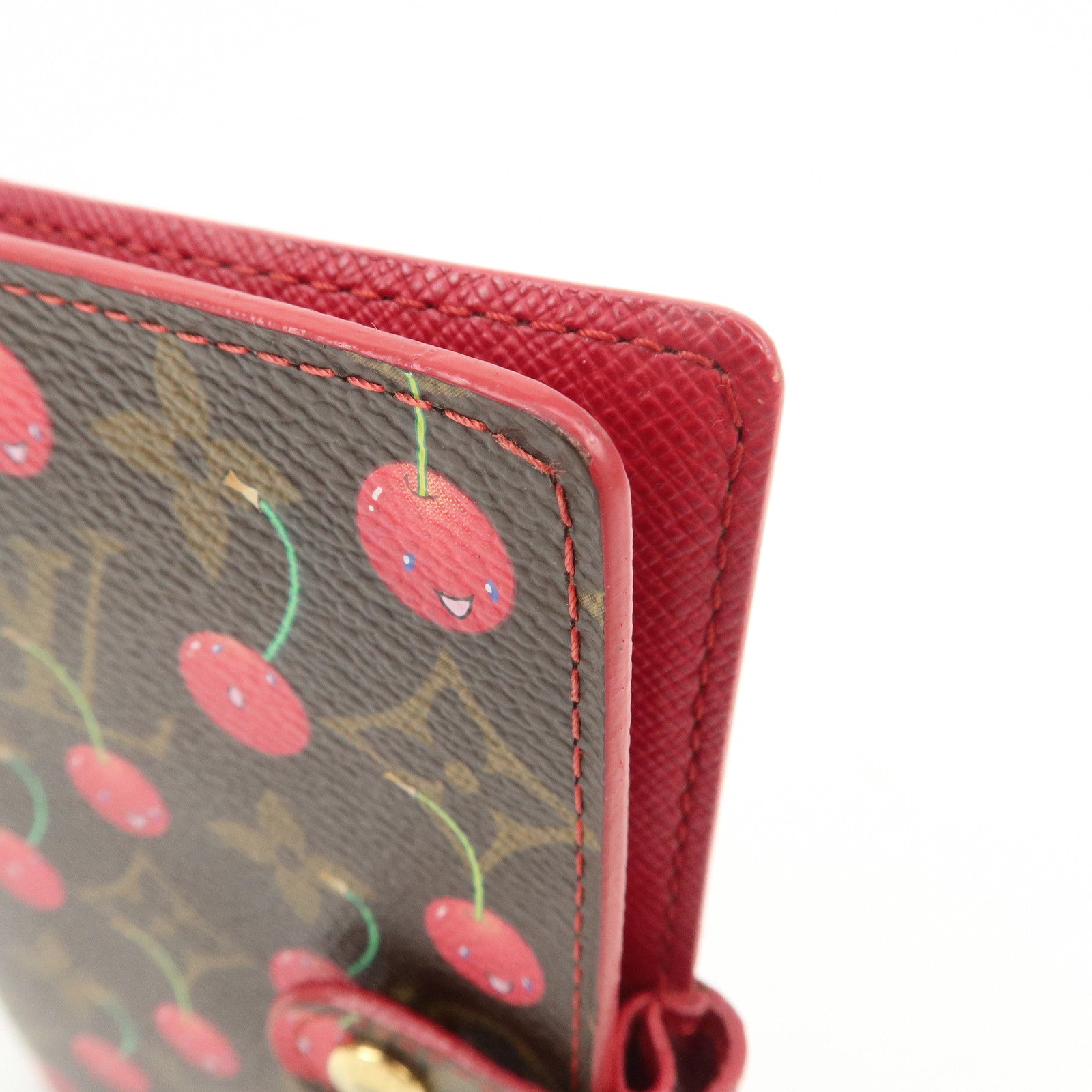 Louis Vuitton Monogram Cherry Agenda PM Planner Cover R21023