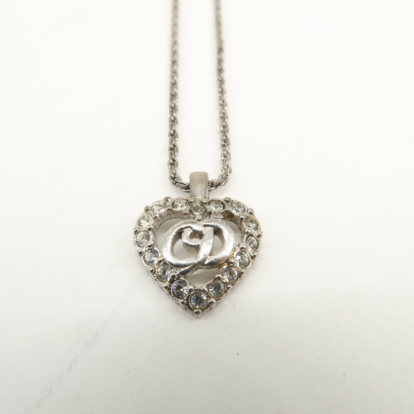 Christian Dior Coach Metal Set Of 2 Accessories Necklace Ring