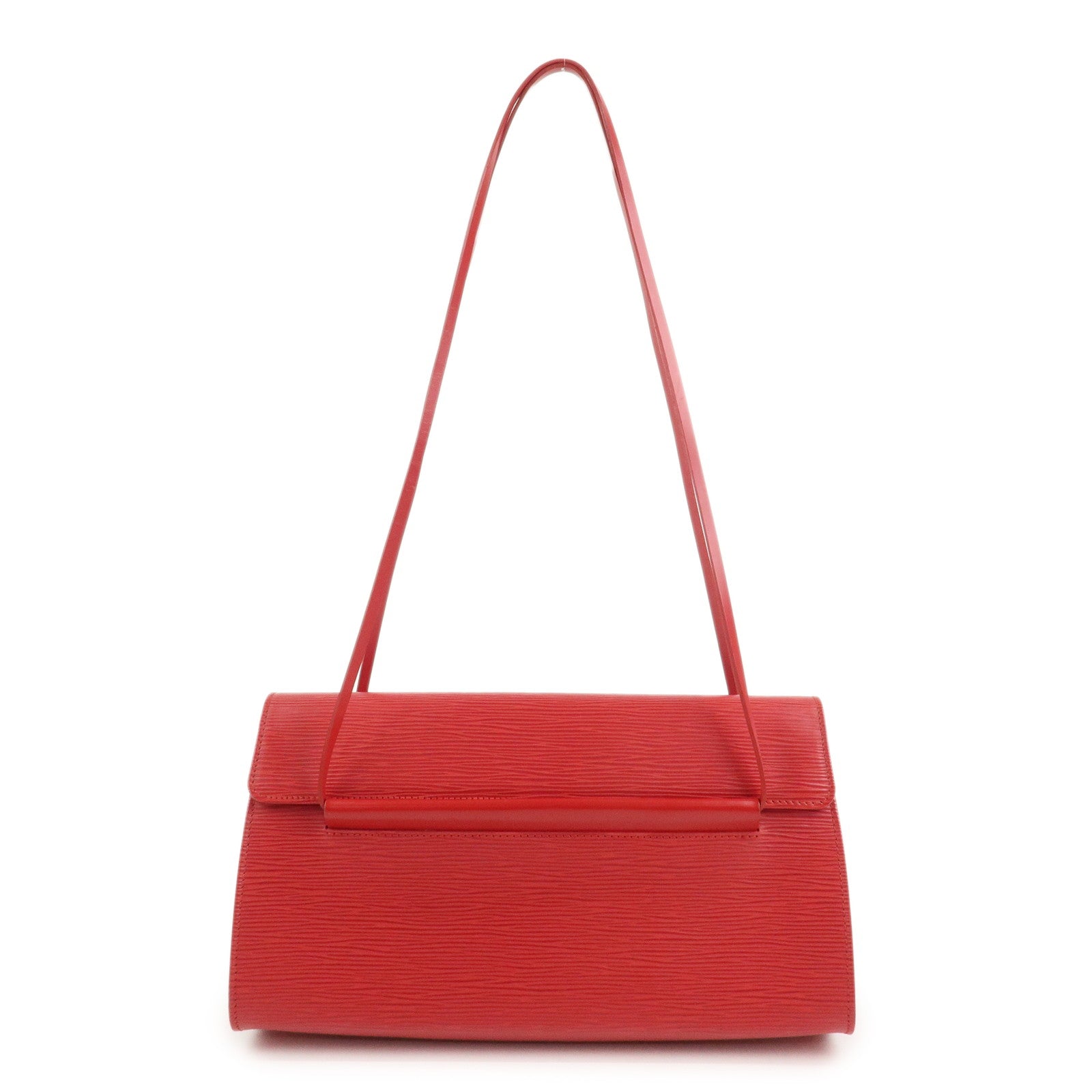 Louis Vuitton Epi Leather Dinar Shoulder Bag Rouge M5202E