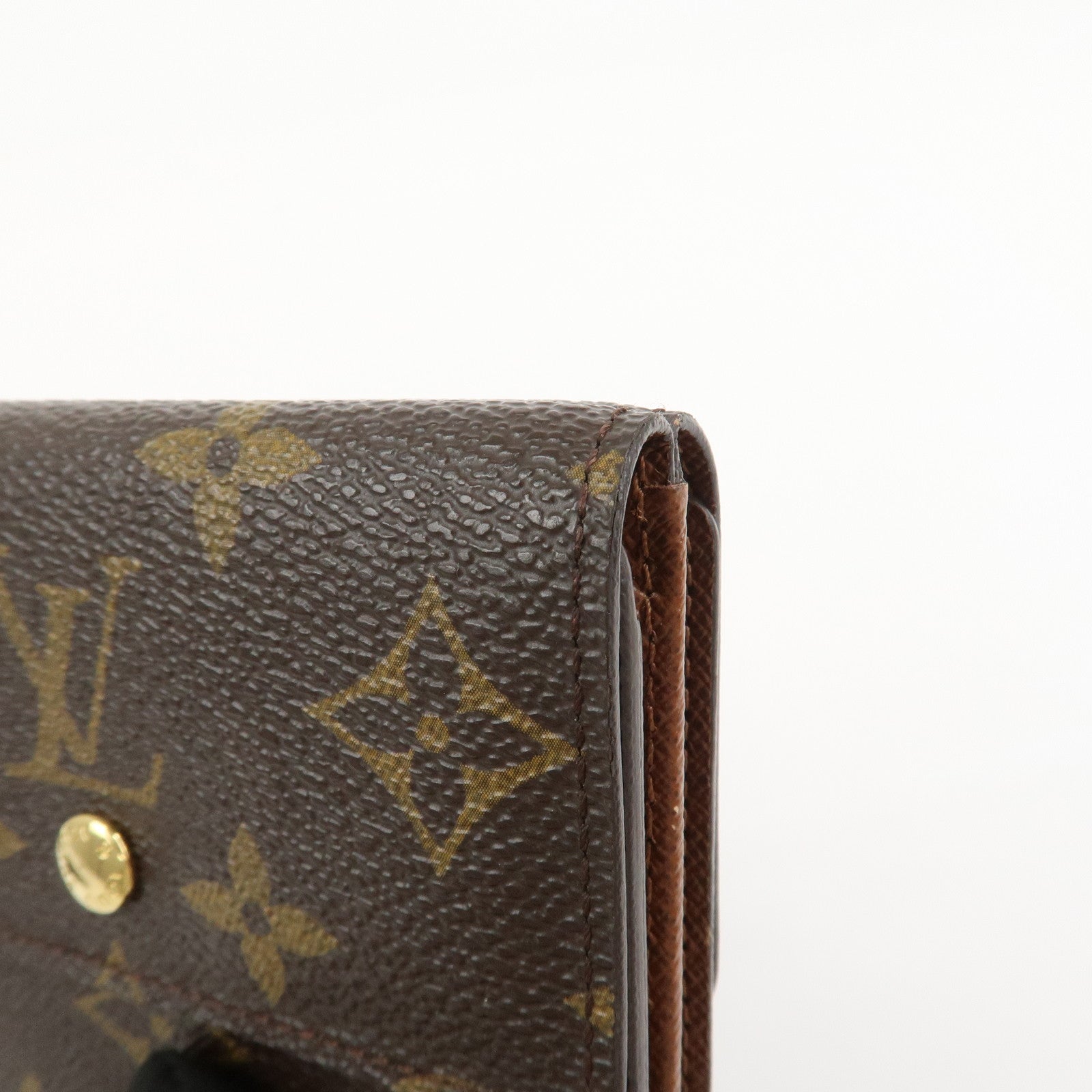 Louis Vuitton Monogram Portefeuille Elise Canvas Wallet M61654