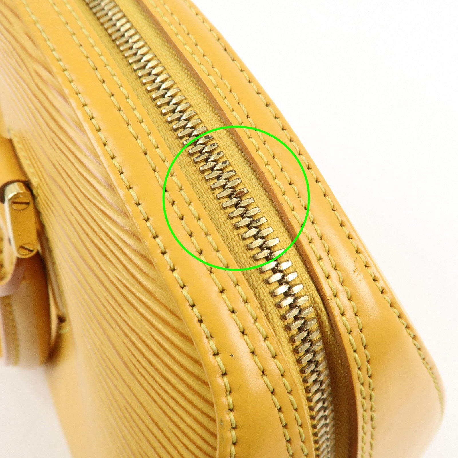 Louis Vuitton Epi Jasmine Hand Bag Tassilli Yellow M52089