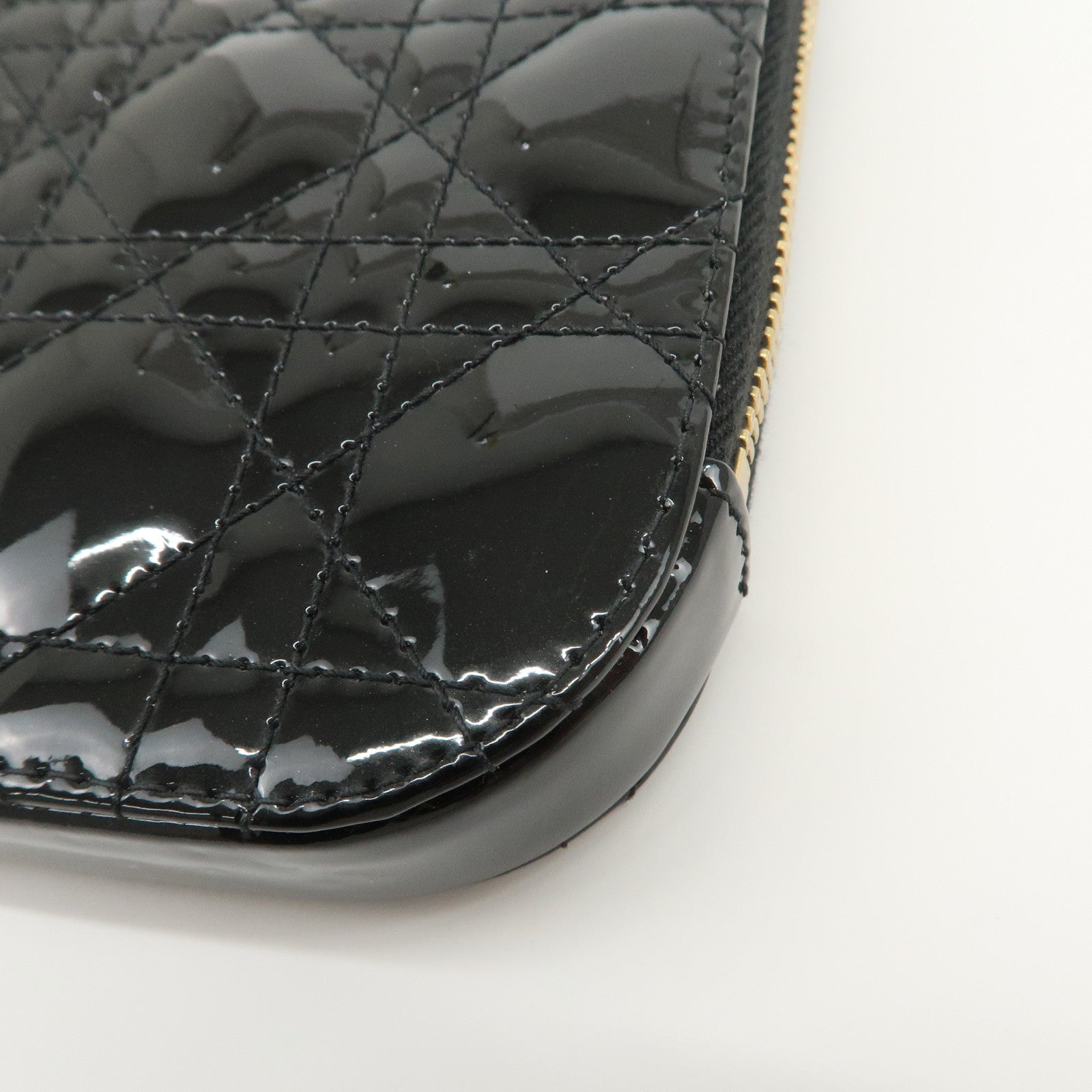 Christian Dior Lady Dior Cannage Call'in Dior Phone Case Black