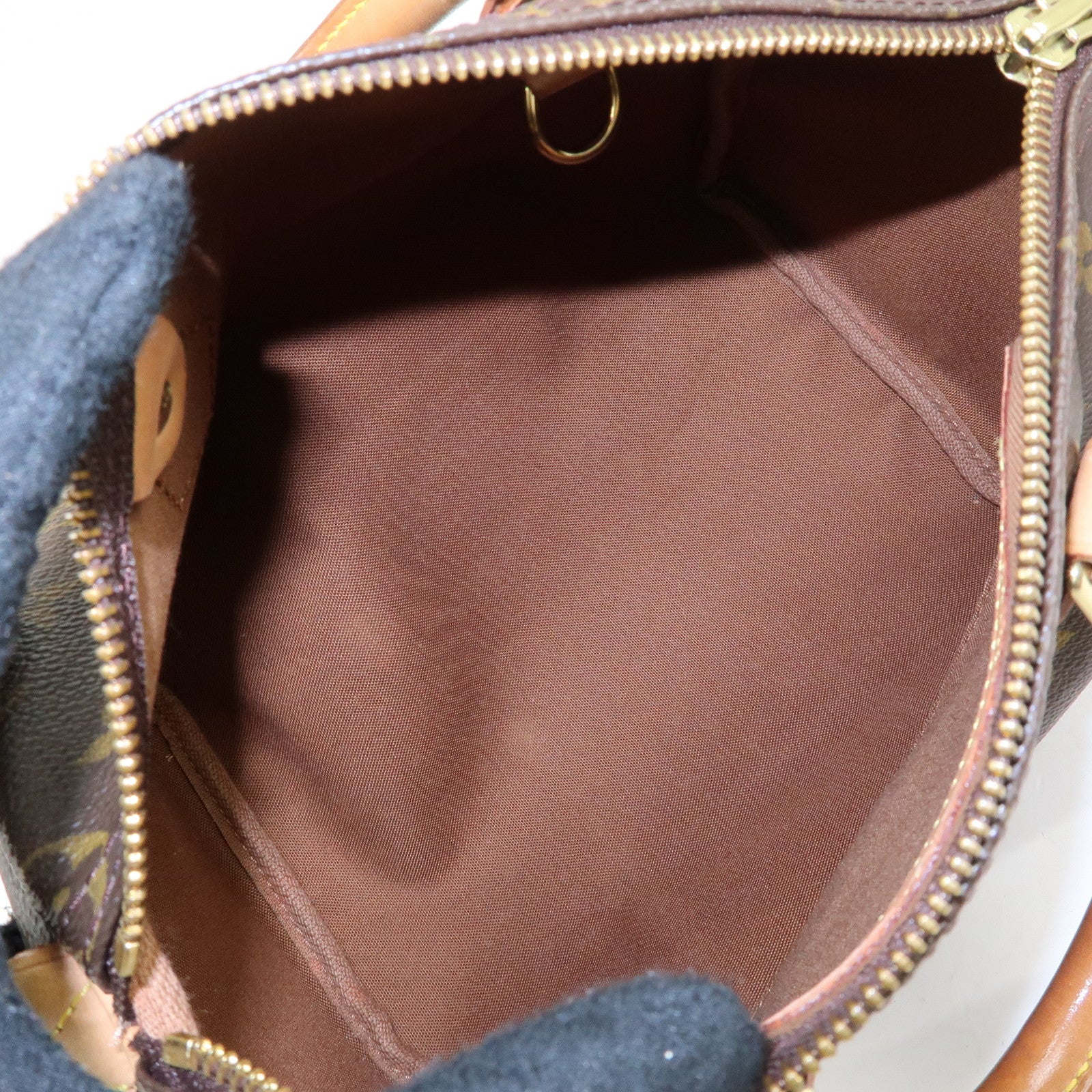 Louis Vuitton Monogram Speedy 25 Boston Bag Hand Bag Brown M41528