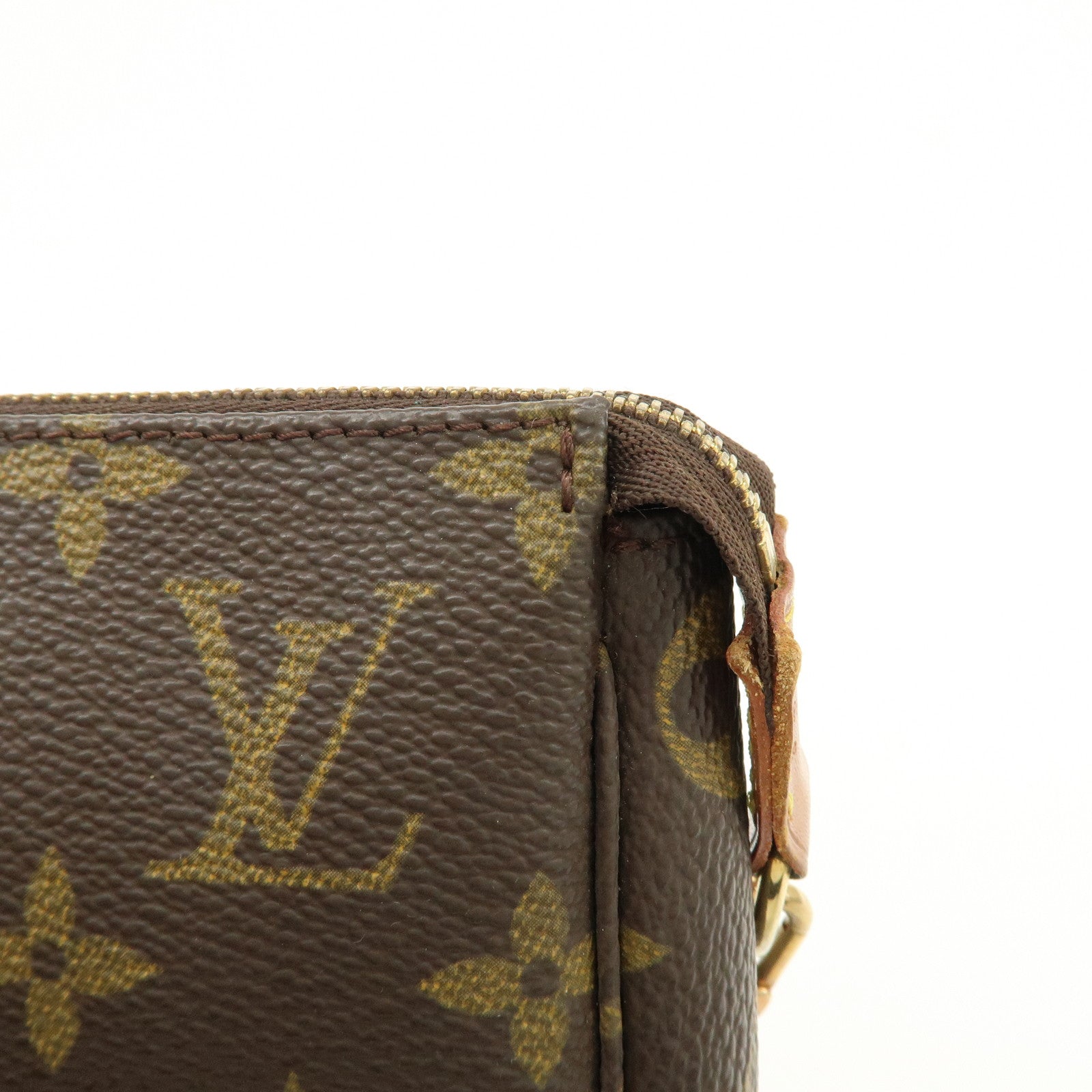 Louis Vuitton Monogram Pochette Accessoires Pouch Hand Bag M51980